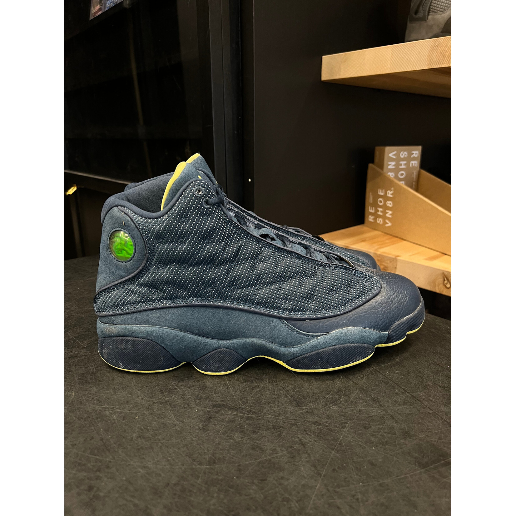 Jordan Jordan 13 Retro Squadron Blue Size 10, PREOWNED NO BOX