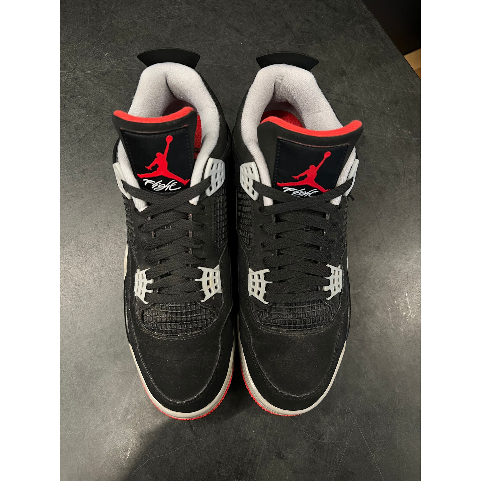 Jordan Jordan 4 Retro Bred (2019) Size 10.5, PREOWNED NO BOX
