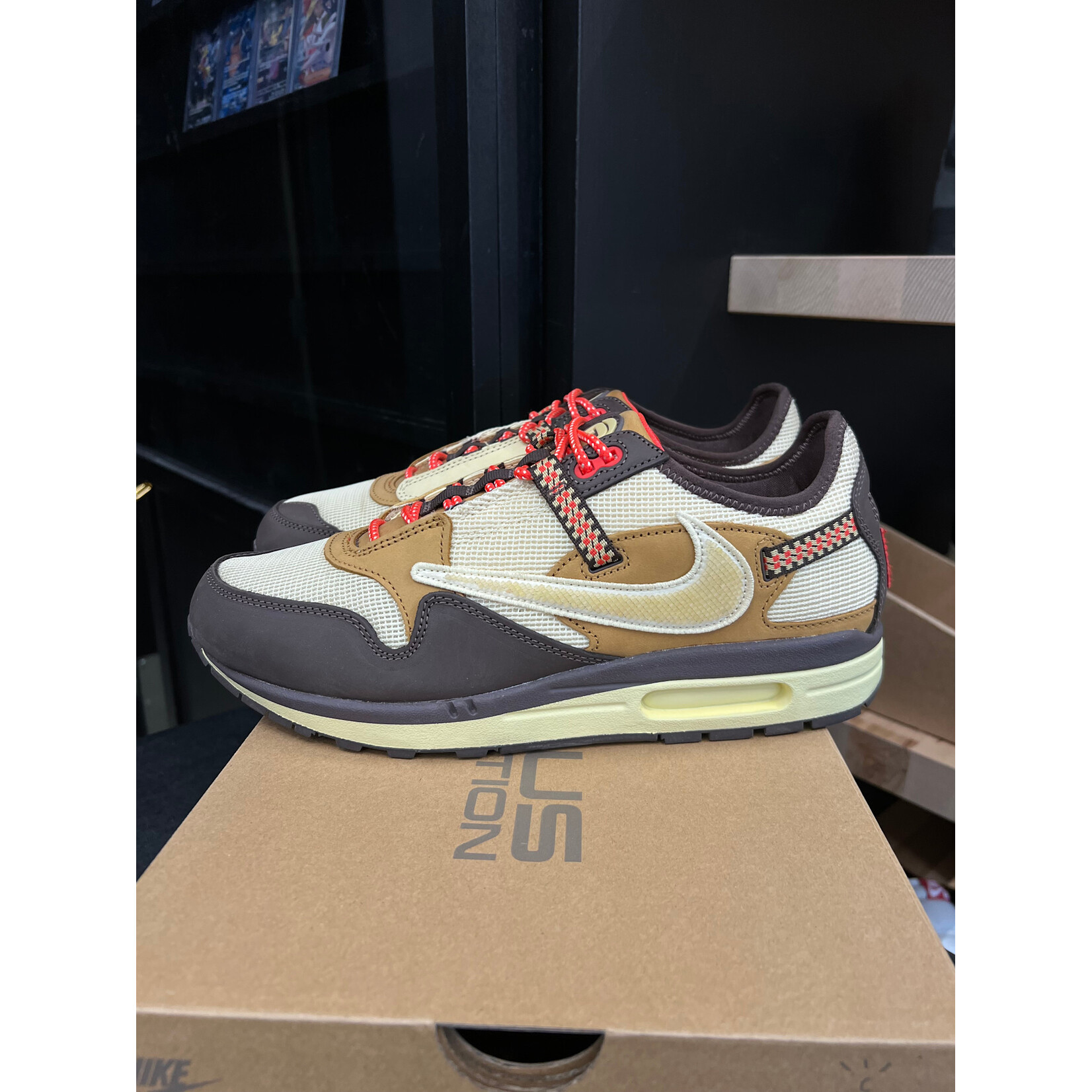 Nike Nike Air Max 1 Travis Scott Cactus Jack Baroque Brown Size 10.5, PREOWNED