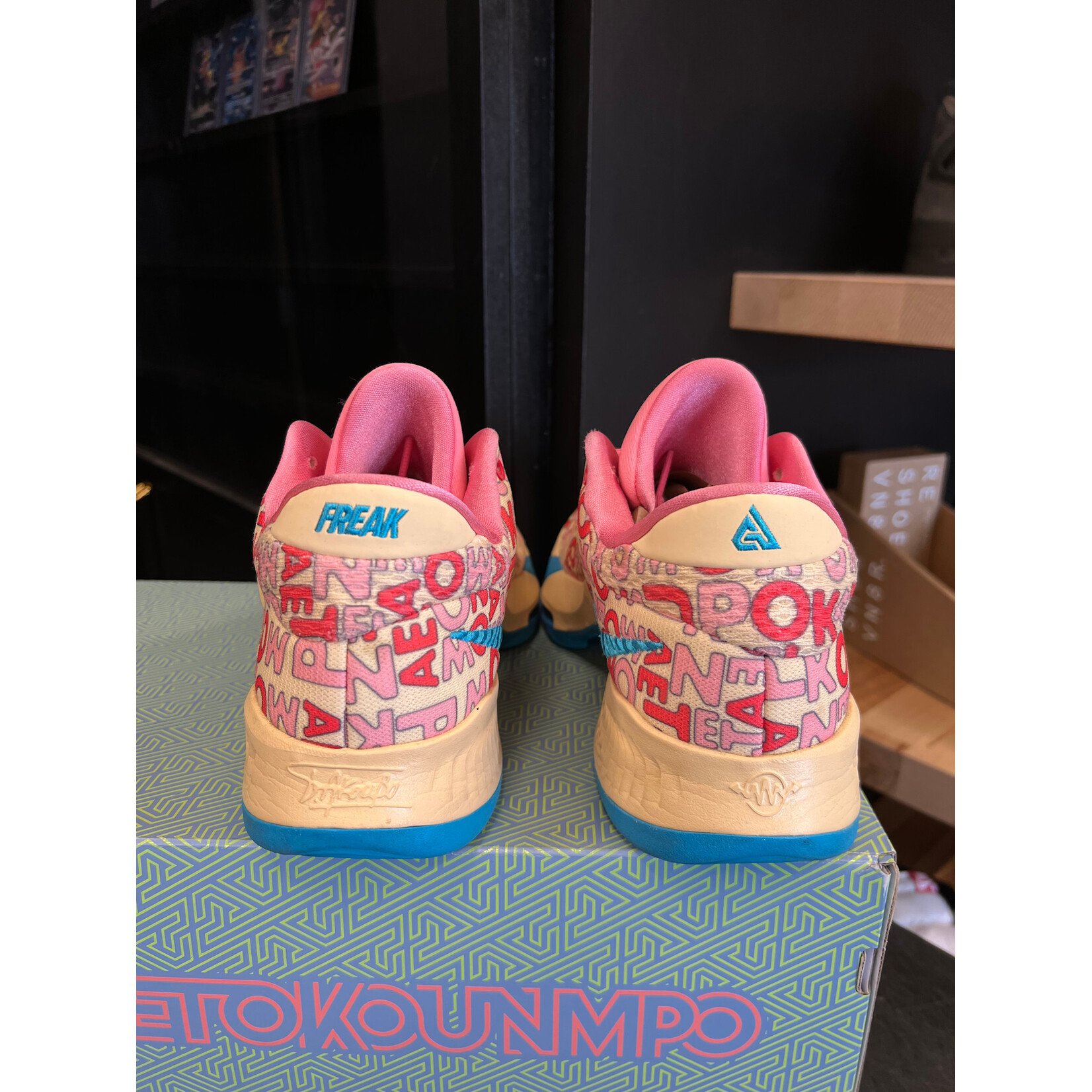 Nike Nike Zoom Freak 4 Letter Bros Vanilla Lightning Size 10, PREOWNED