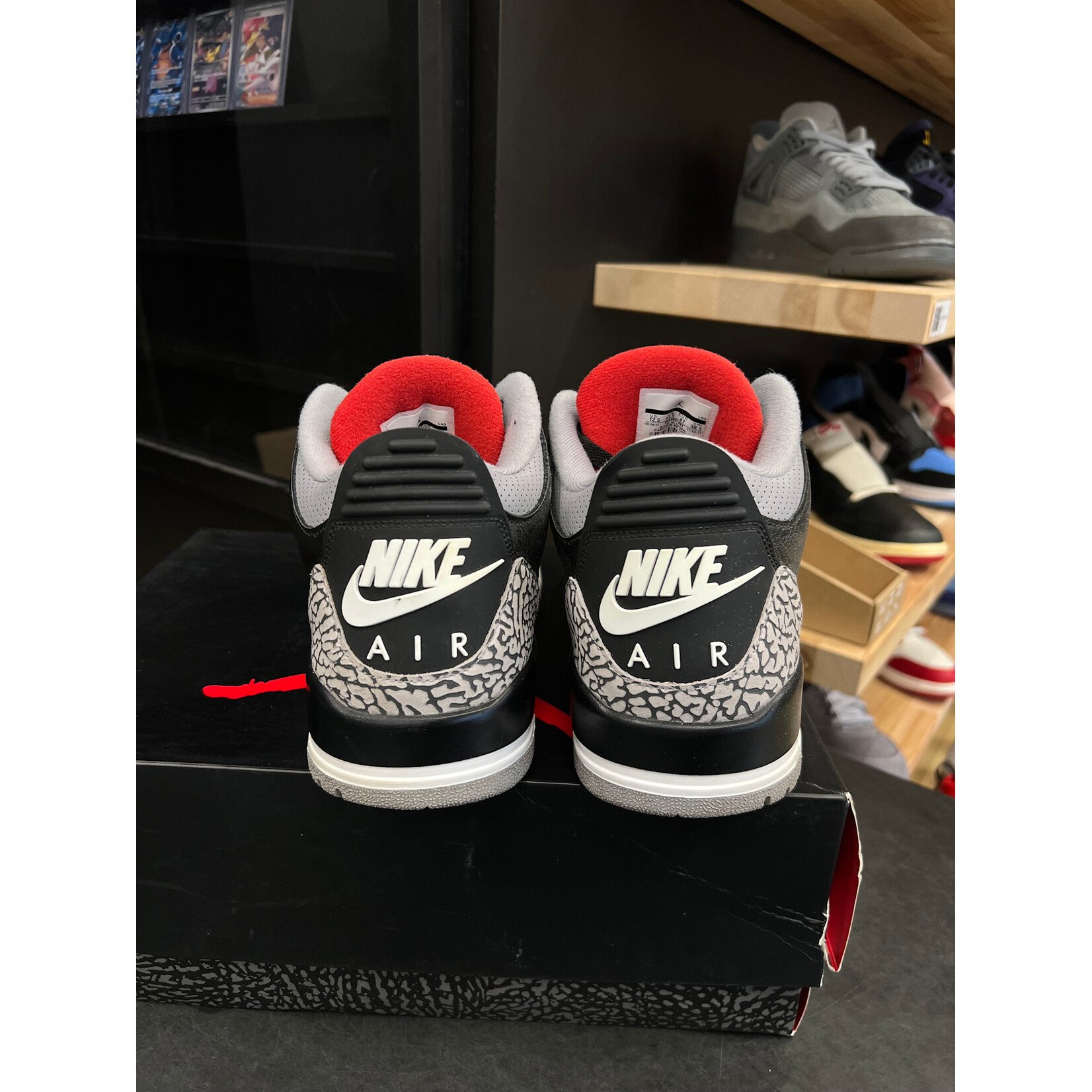 Jordan Jordan 3 Retro Black Cement (2018) Size 12.5, PREOWNED