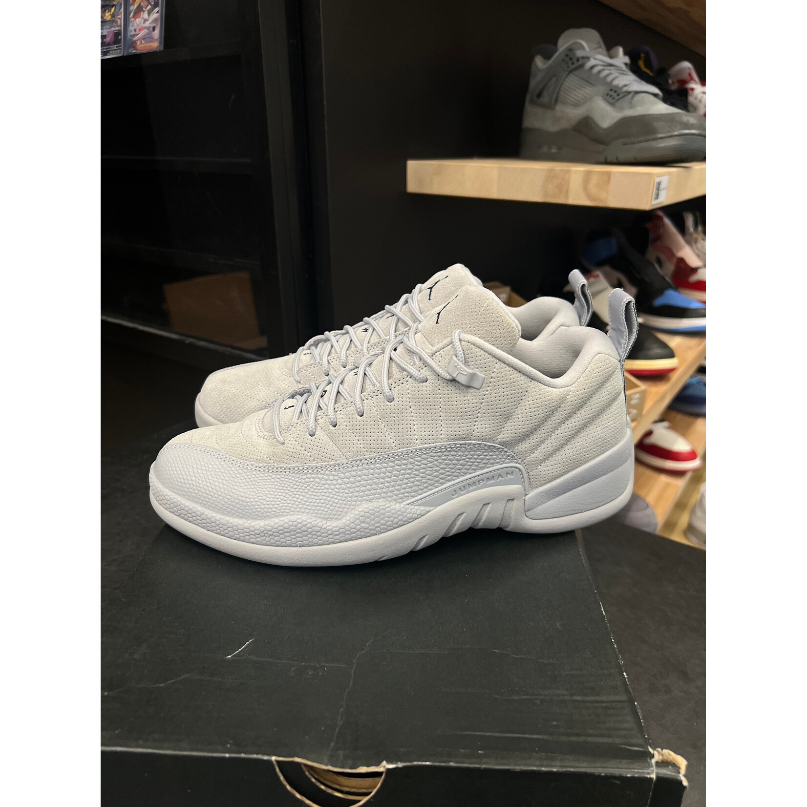Jordan Jordan 12 Retro Low Wolf Grey Size 9, PREOWNED