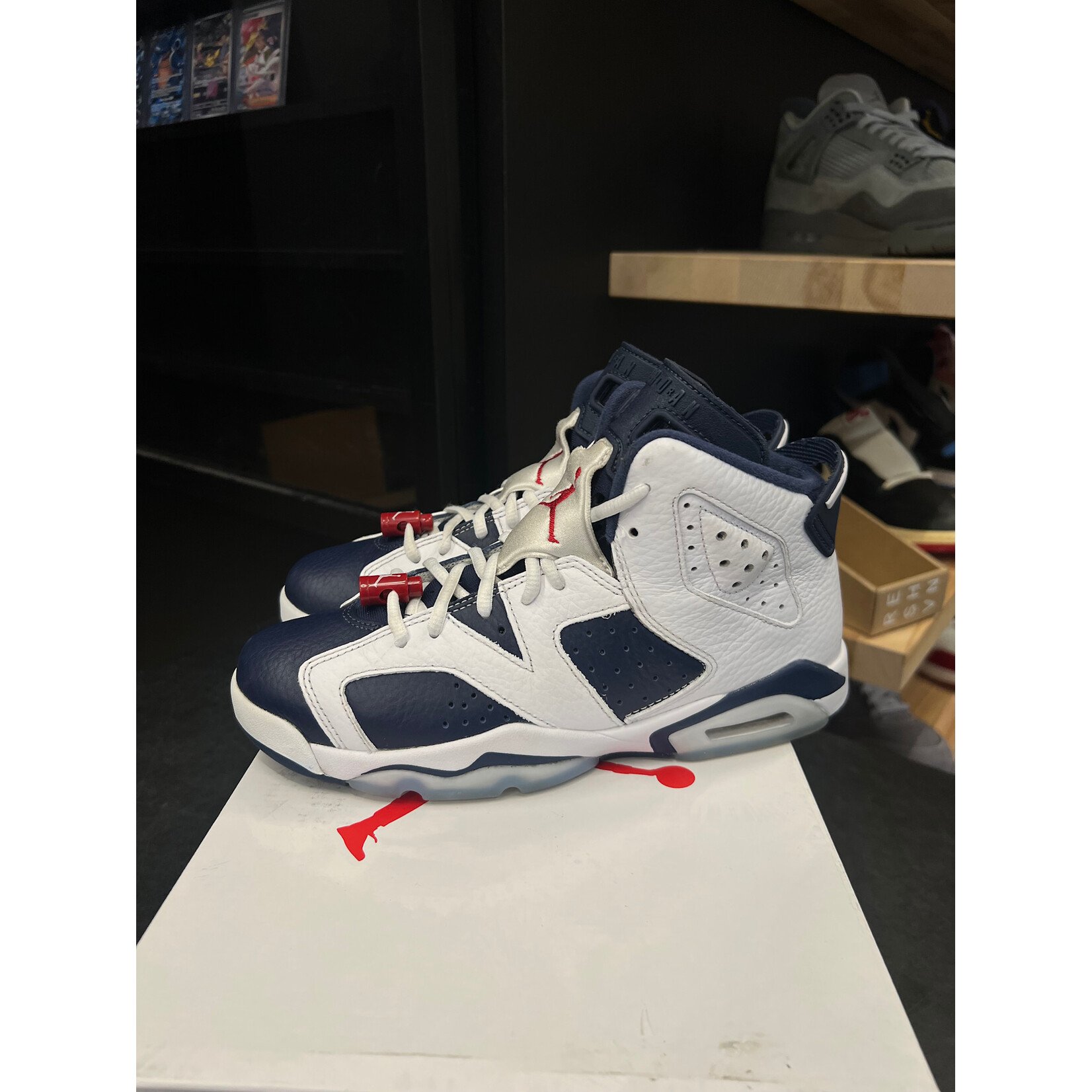 Jordan Jordan 6 Retro Olympic (2024) (GS) Size 6.5, PREOWNED