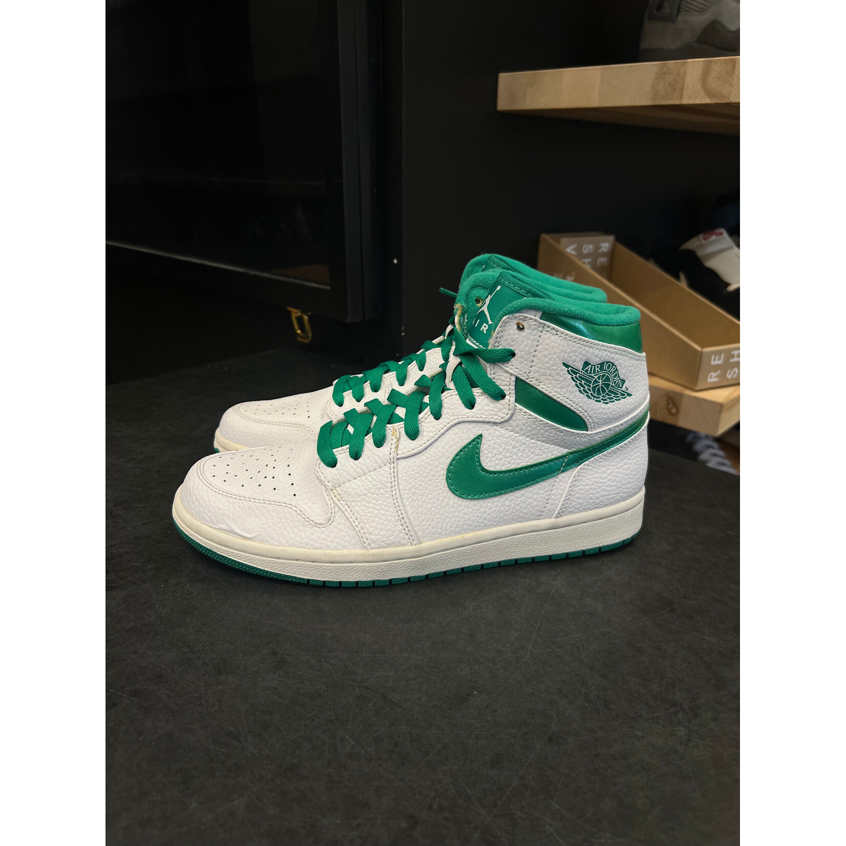 Jordan Jordan 1 Retro Do the Right Thing Green Size 9.5, PREOWNED