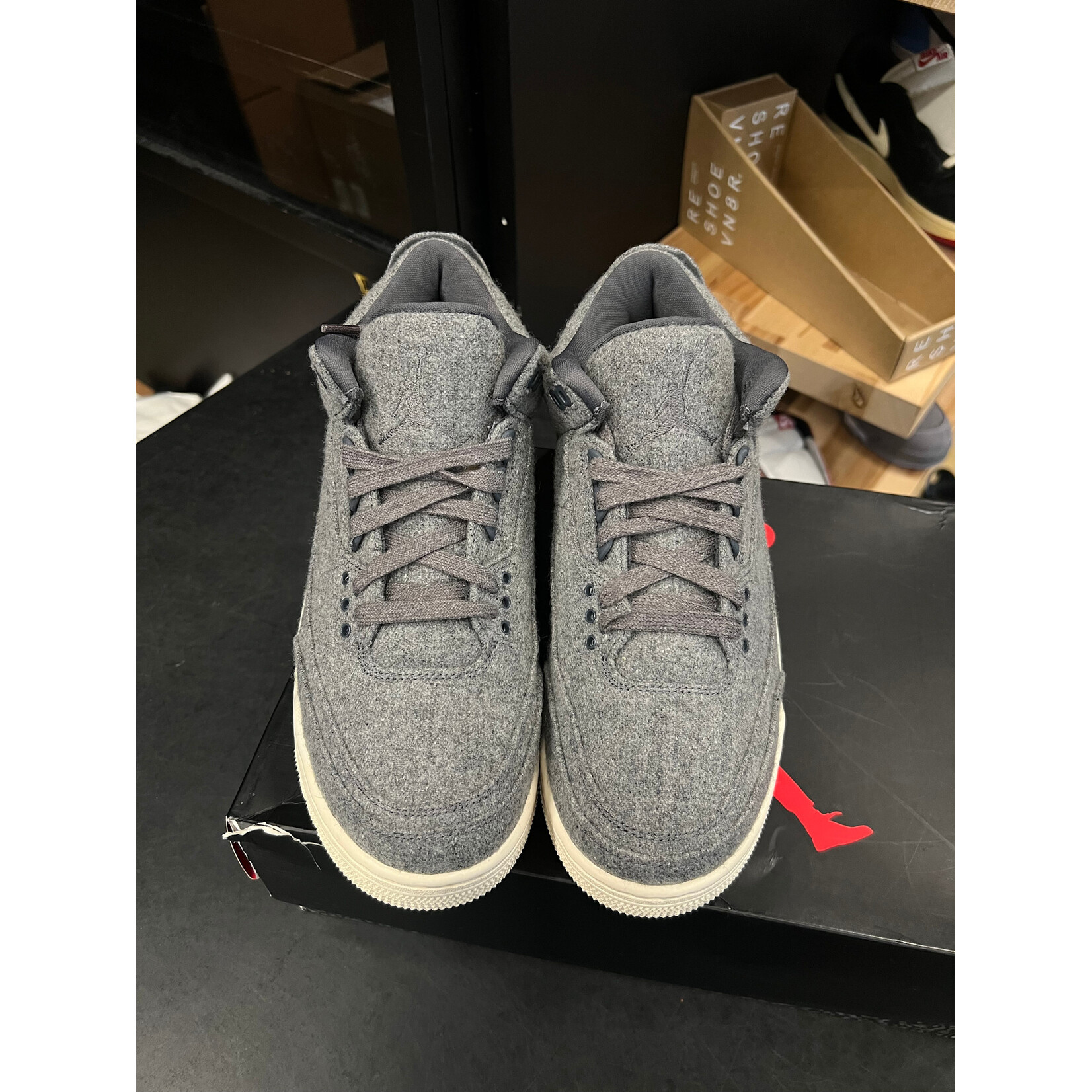 Jordan Jordan 3 Retro Wool Size 8.5, PREOWNED