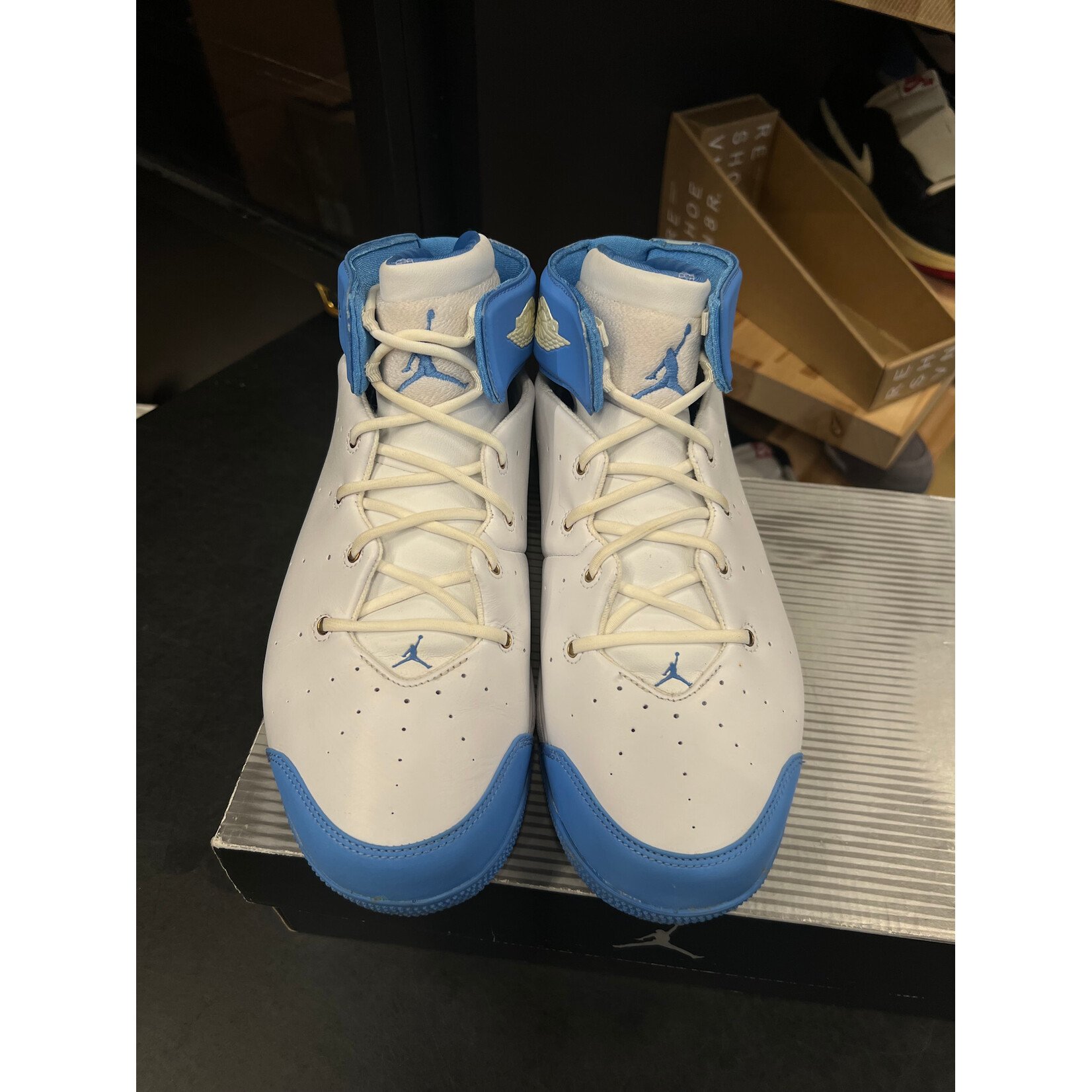 Jordan Jordan Melo 1.5 White University Blue OG Size 8, PREOWNED