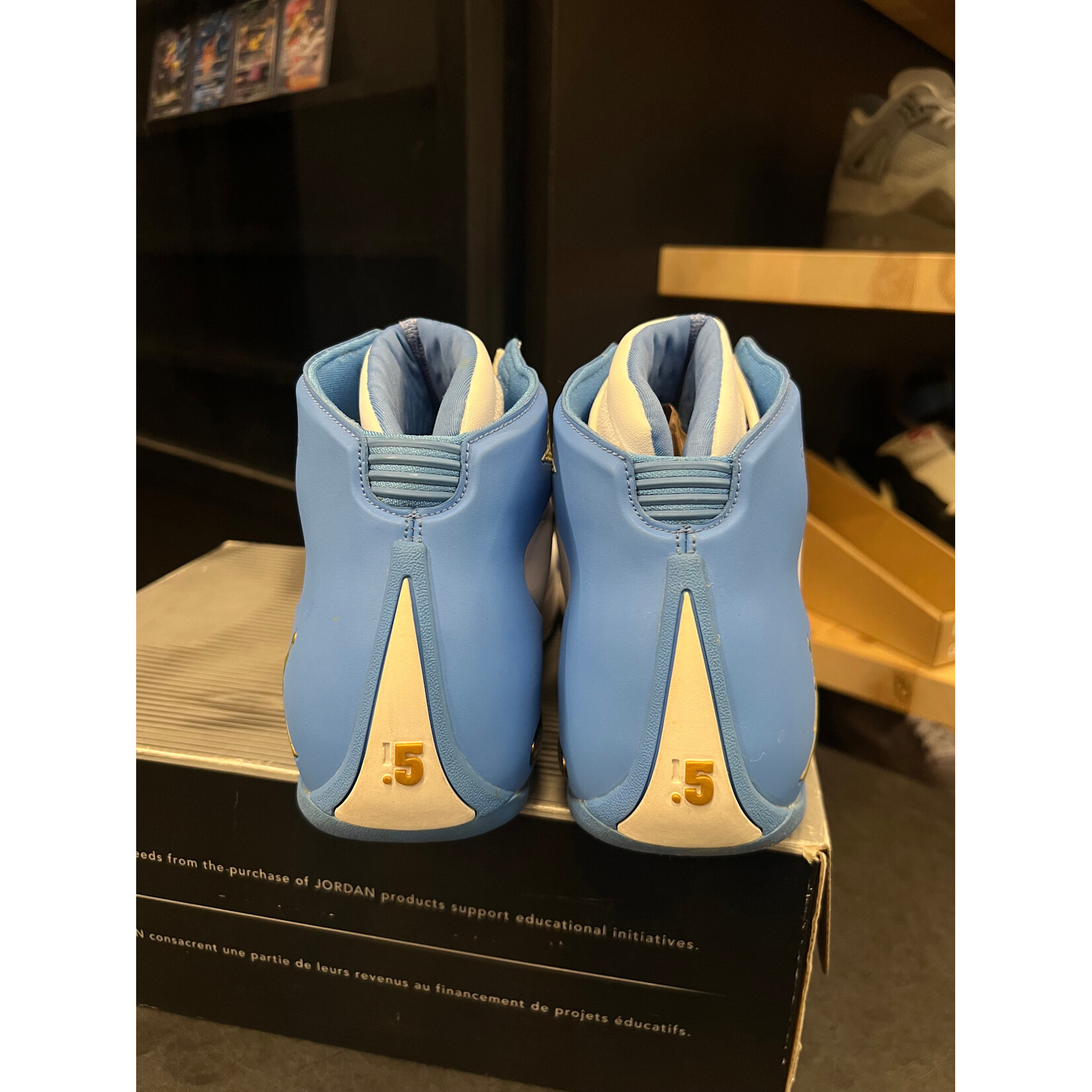 Jordan Jordan Melo 1.5 White University Blue OG Size 8, PREOWNED