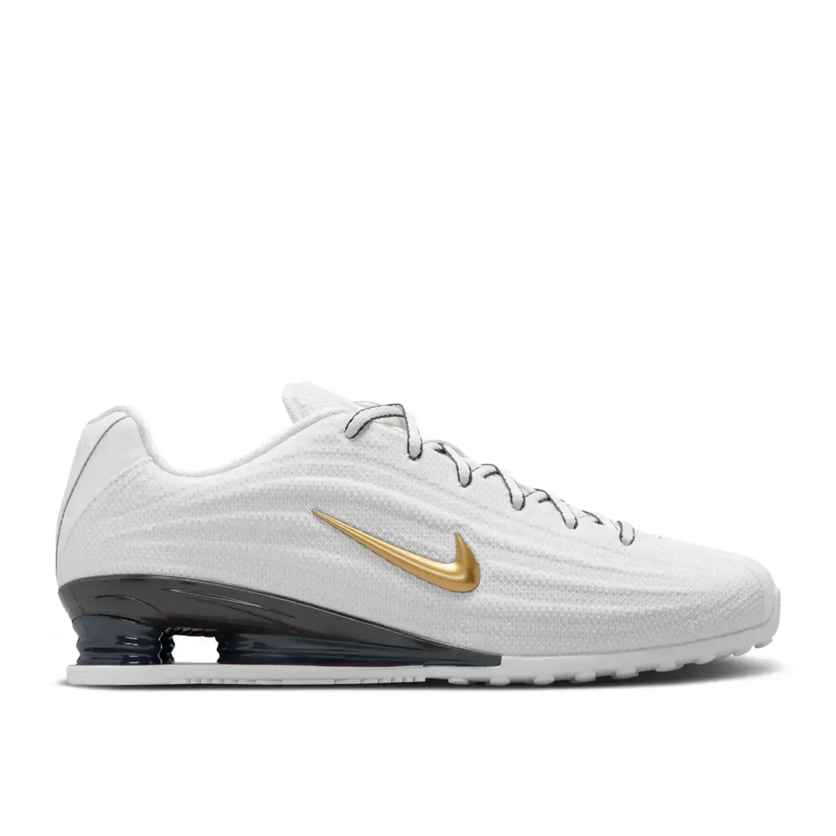 Nike Nike Shox Z White Metallic Gold (Women's) Size 7.5W, DS BRAND NEW NO BOX