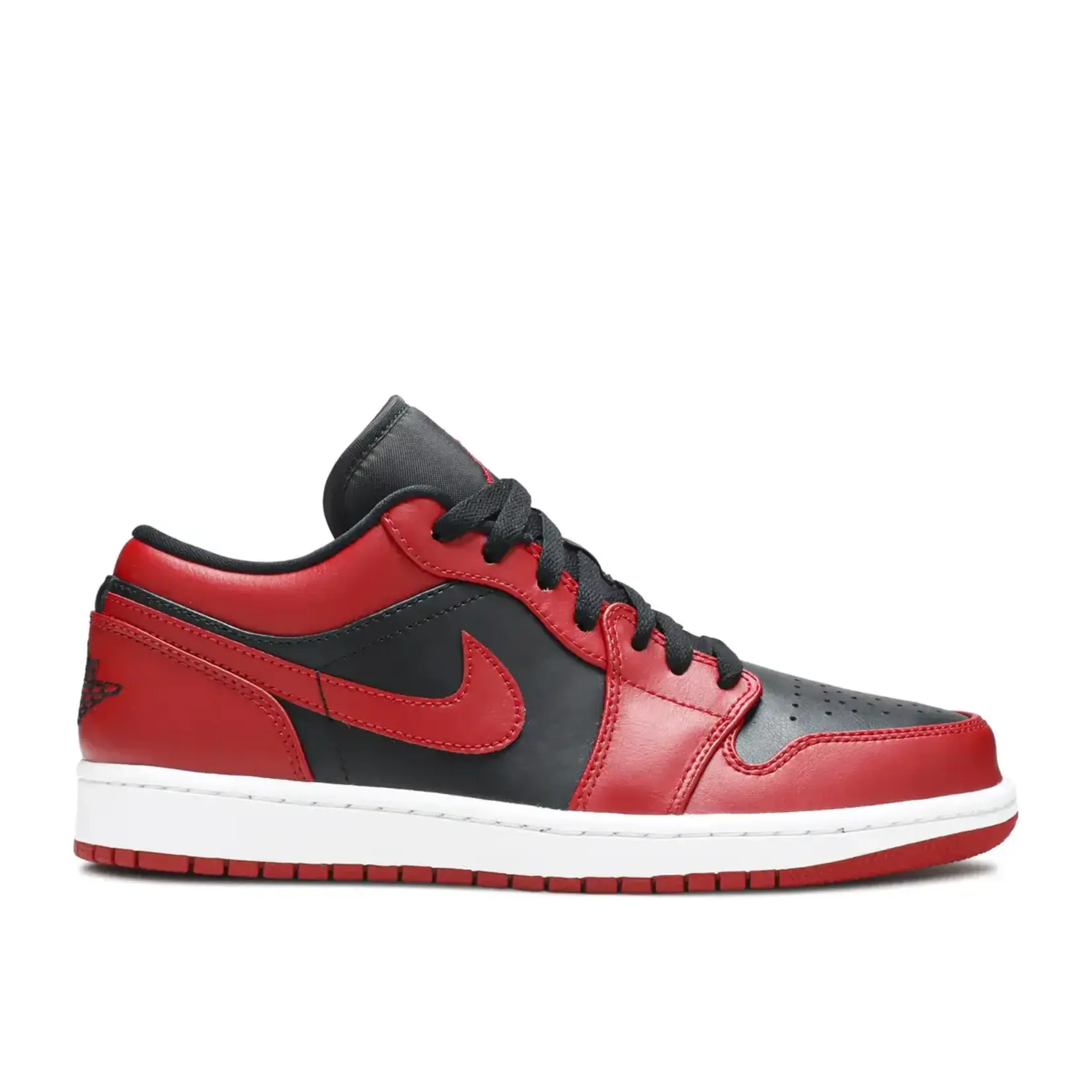 Jordan Jordan 1 Low Reverse Bred Pebbled Swoosh Size 9, DS BRAND NEW*