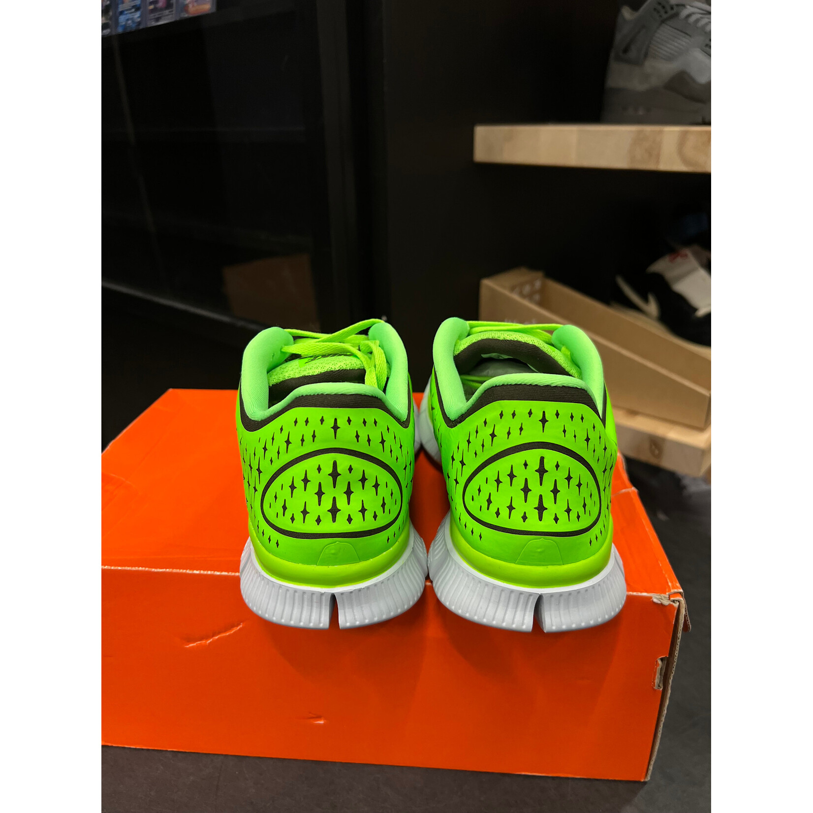 Nike Nike Free Run+ 3 Electric Green Size 9, DS BRAND NEW