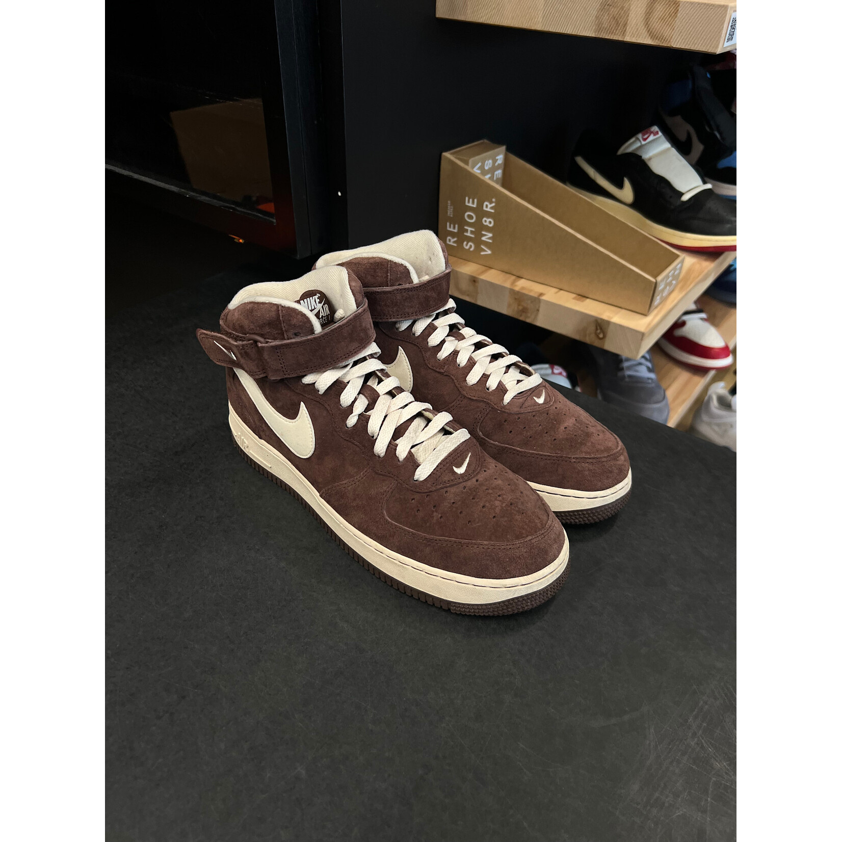Nike Nike Air Force 1 Mid QS Chocolate Size 10.5, PREOWNED
