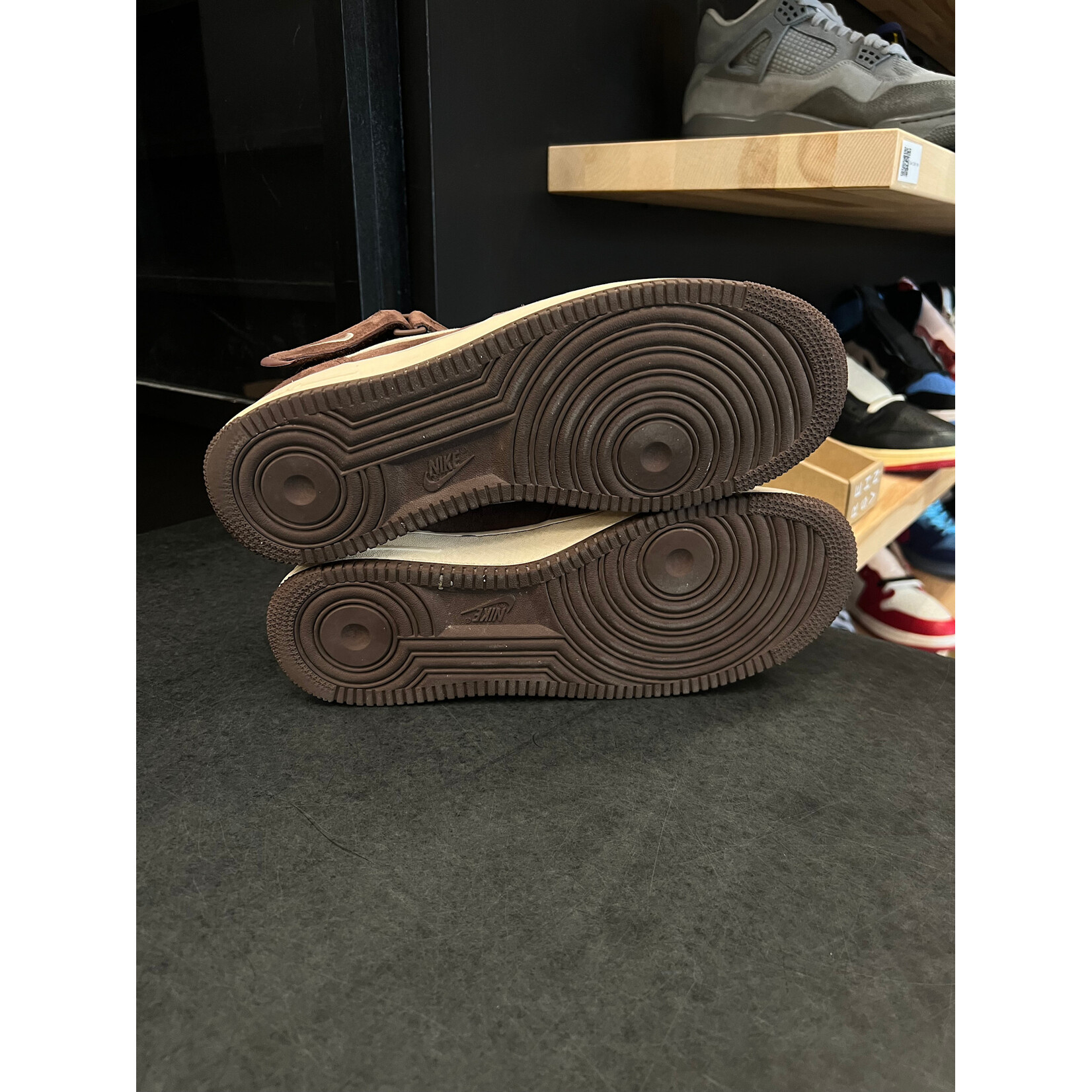 Nike Nike Air Force 1 Mid QS Chocolate Size 10.5, PREOWNED