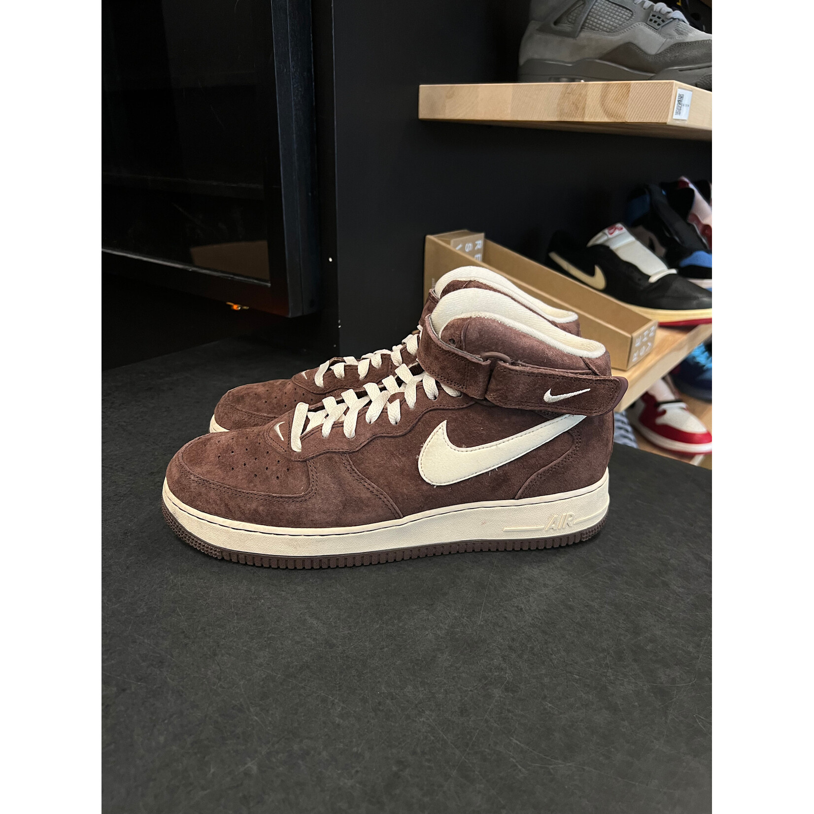 Nike Nike Air Force 1 Mid QS Chocolate Size 10.5, PREOWNED