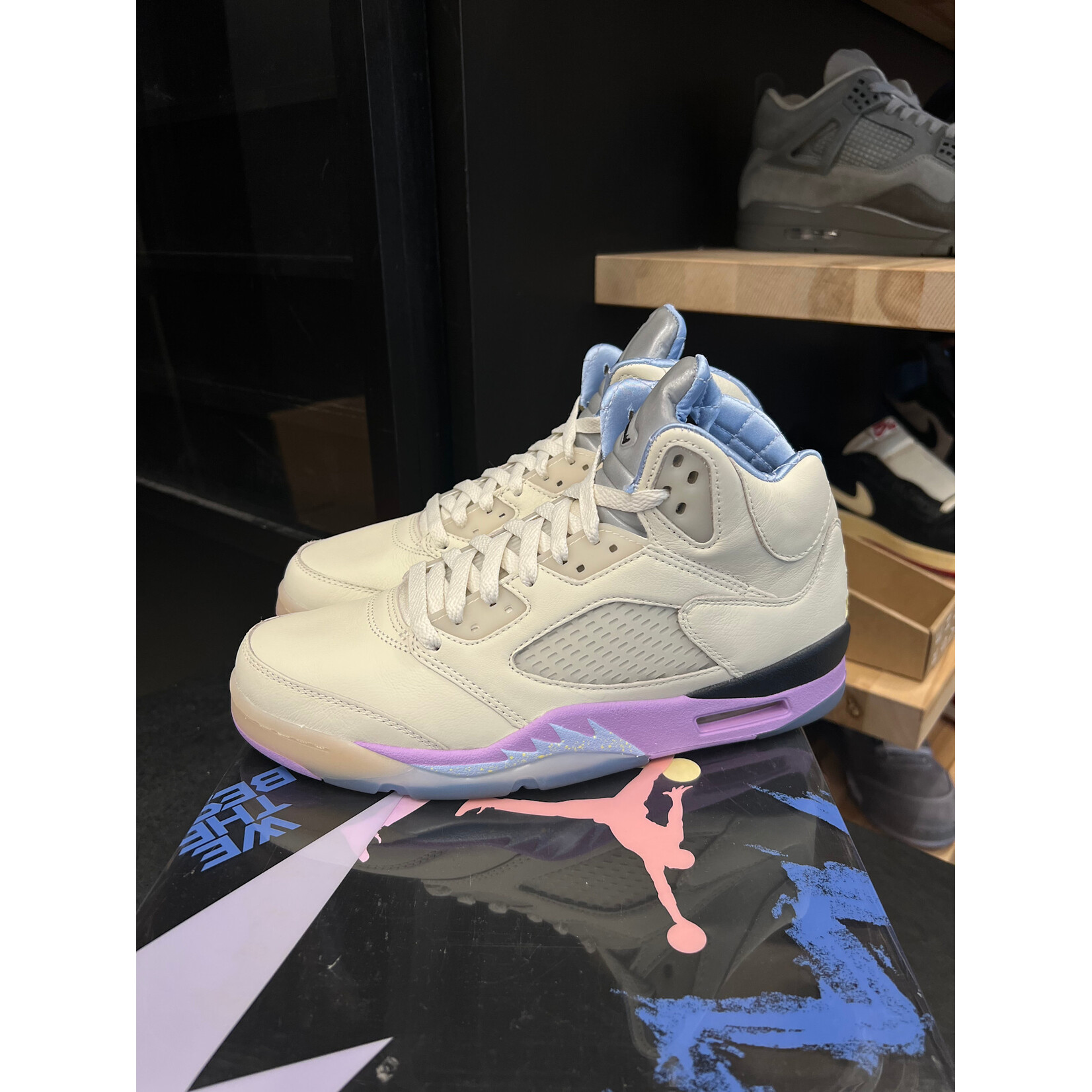 Jordan Jordan 5 Retro DJ Khaled We The Best Sail Size 8, PREOWNED