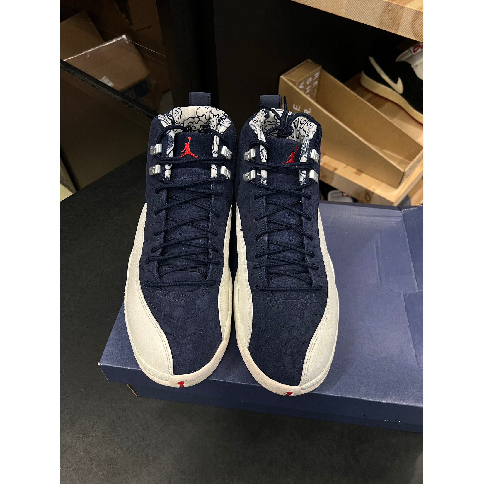 Jordan Jordan 12 Retro International Flight Size 11, PREOWNED