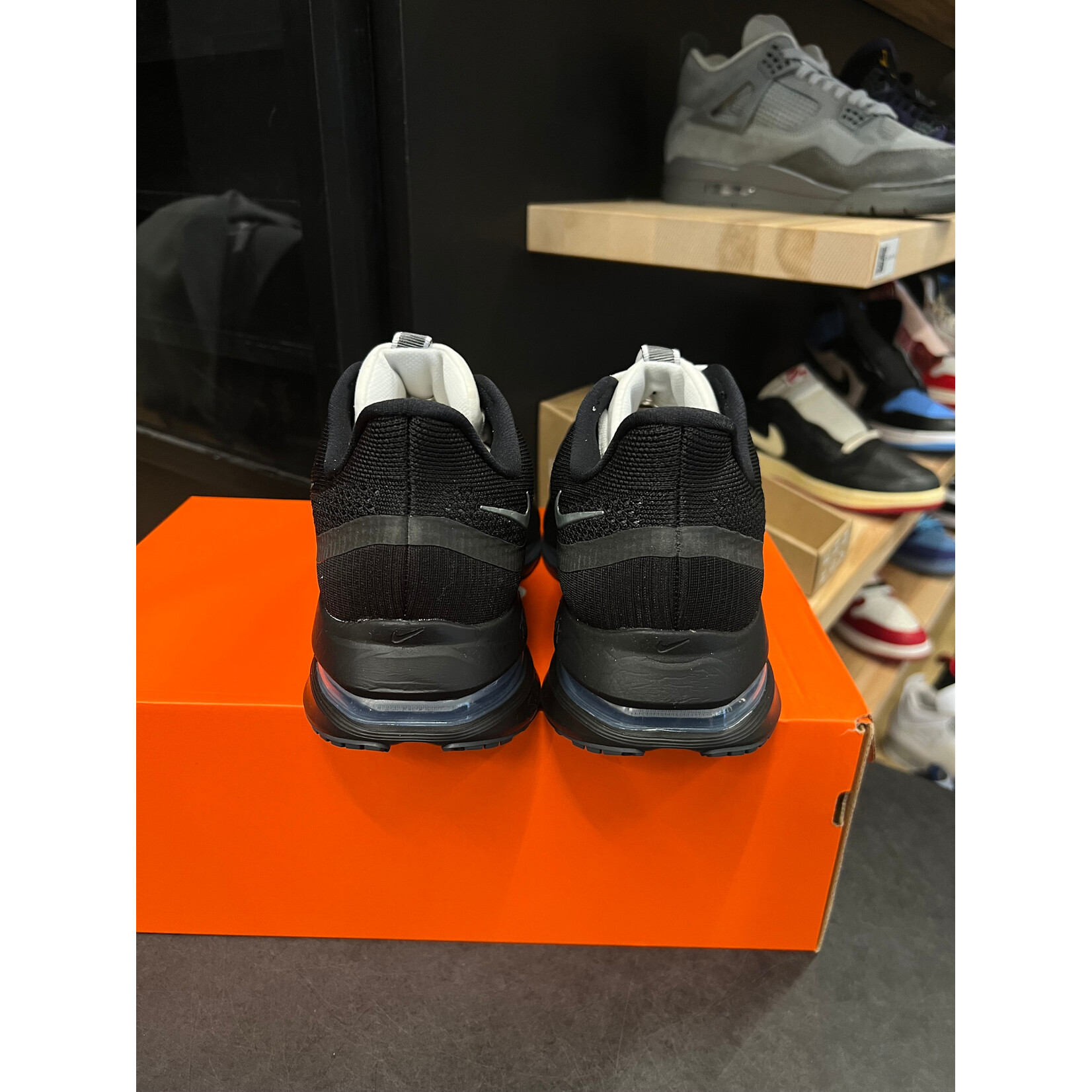 Nike Nike Air Zoom Pegasus Premium SP Black Metallic Silver Size 13, PREOWNED