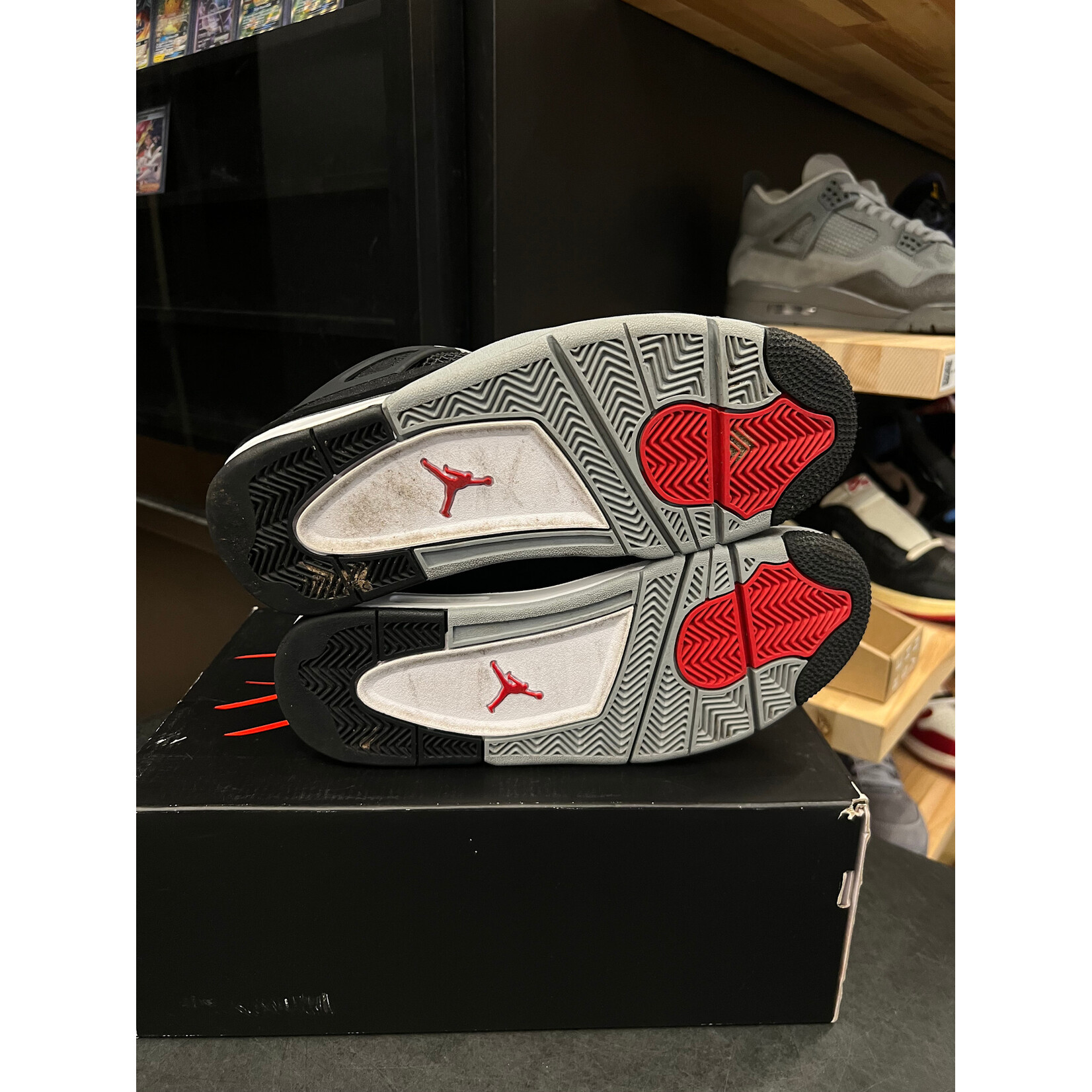 Jordan Jordan 4 Retro SE Black Canvas Size 8.5, PREOWNED