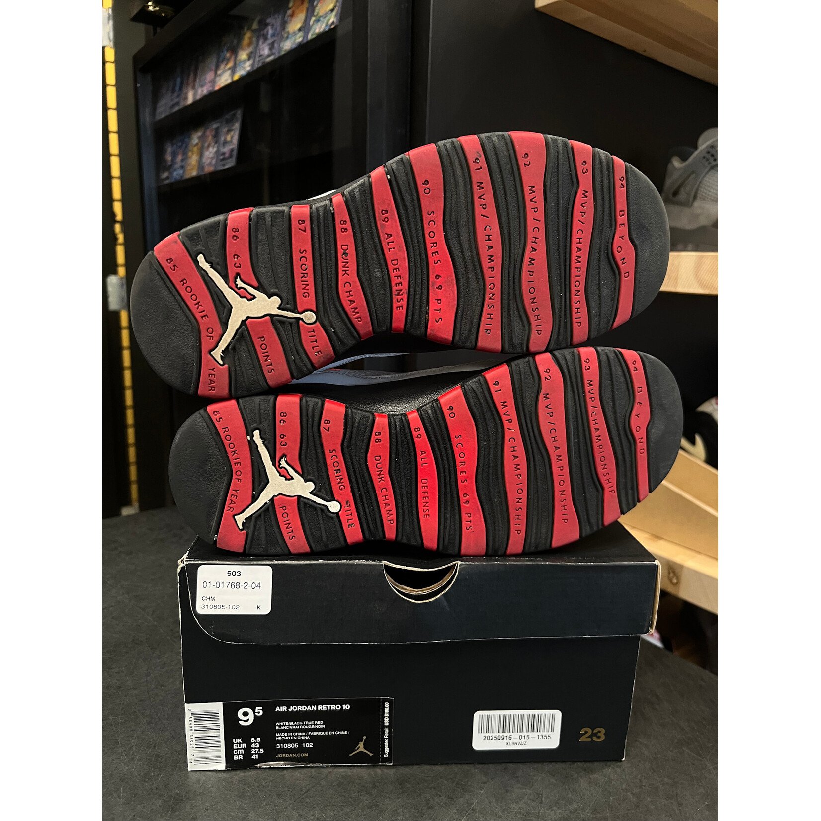 Jordan Jordan 10 Retro Double Nickel Size 9.5, PREOWNED