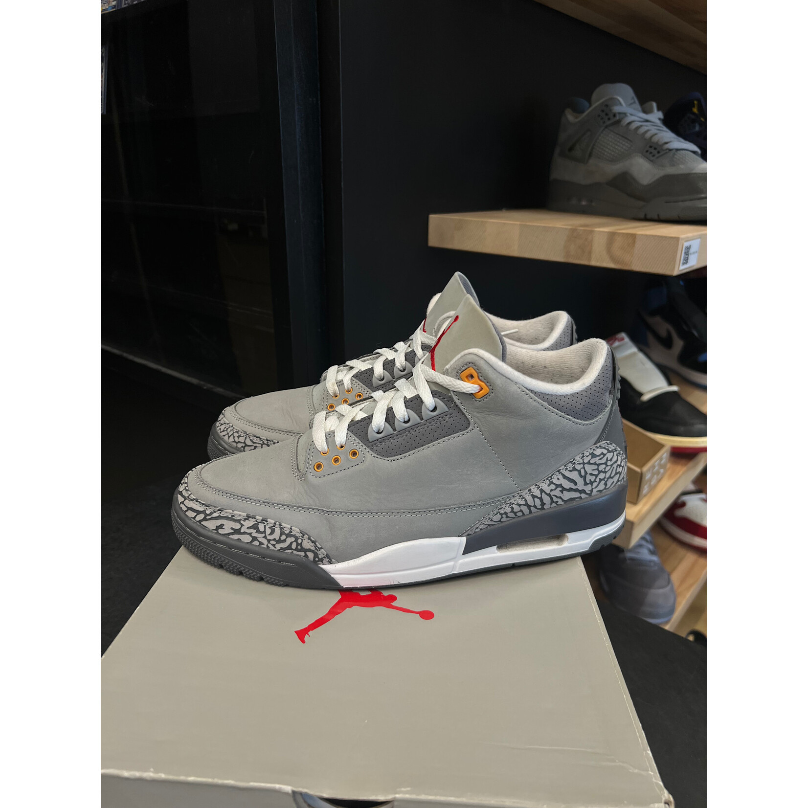 Jordan Jordan 3 Retro Cool Grey (2021) Size 10.5, PREOWNED