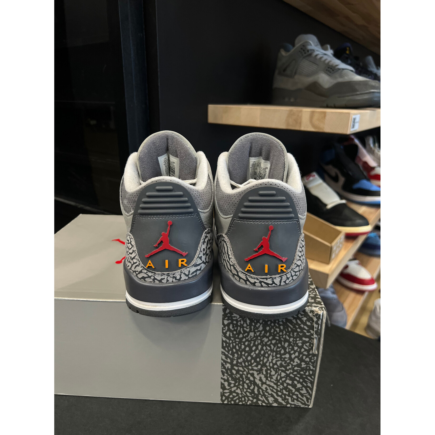 Jordan Jordan 3 Retro Cool Grey (2021) Size 10.5, PREOWNED