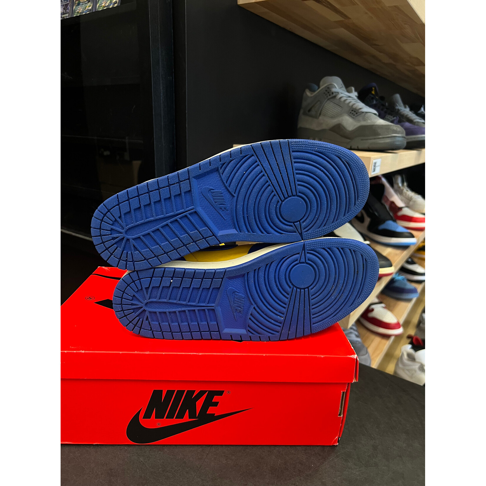 Jordan Jordan 1 Retro High OG Reverse Laney (Women's) Size 12W, PREOWNED