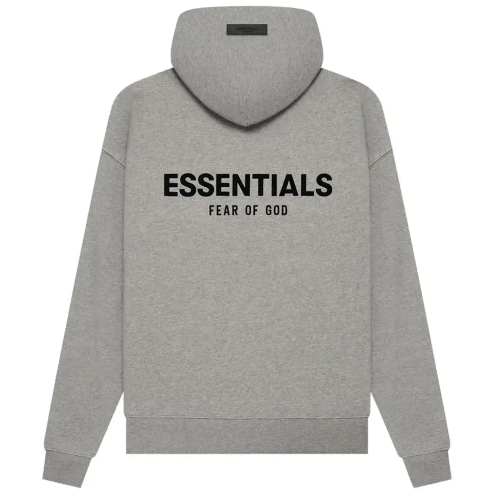 Fear Fear of God Essentials Hoodie Dark Oatmeal Size Medium