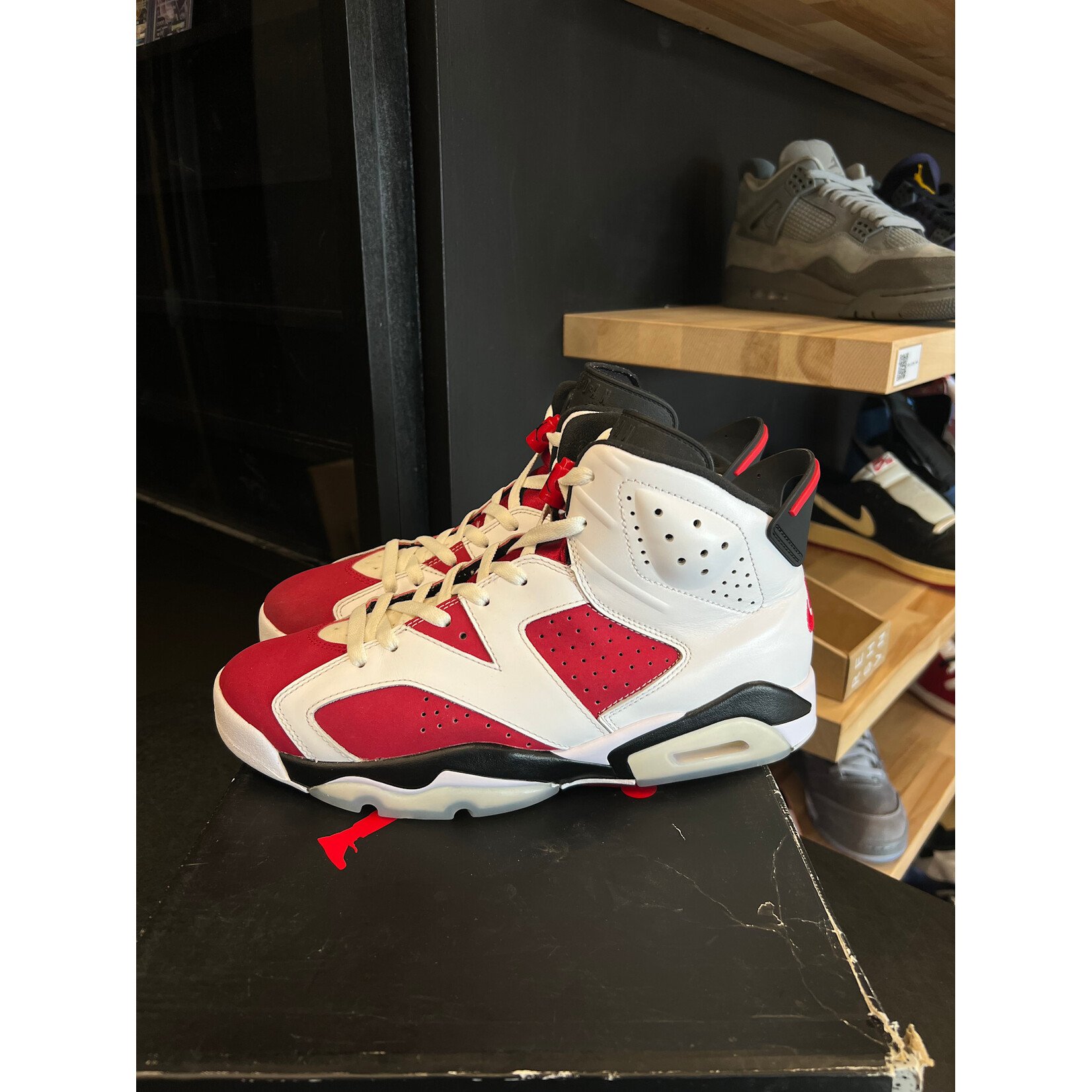 Jordan Jordan 6 Retro Carmine (2021) Size 10.5, PREOWNED