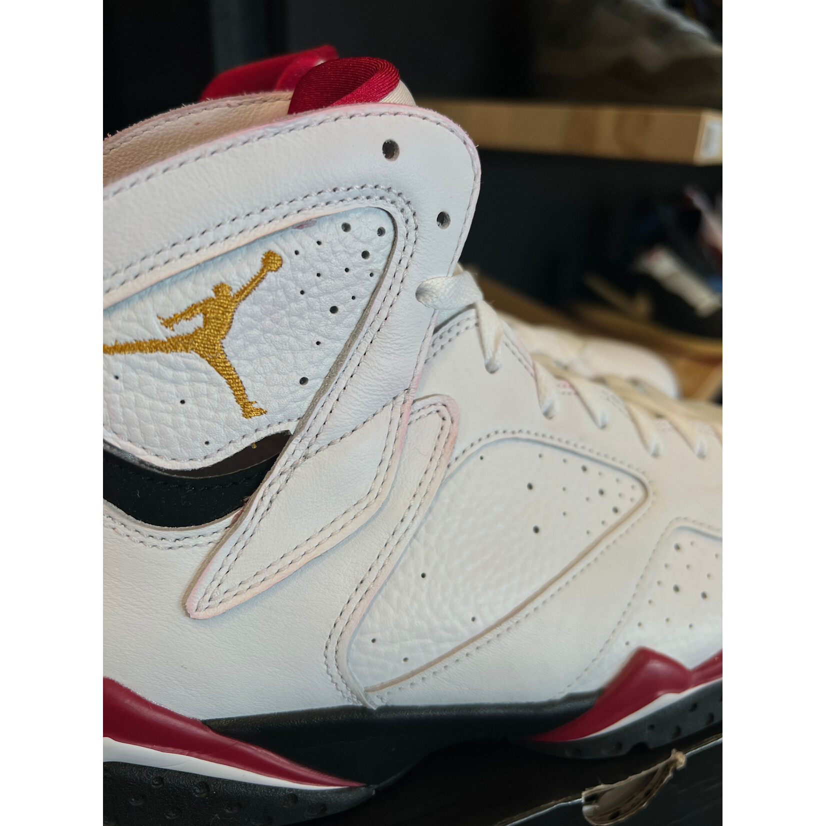 Jordan Jordan 7 Retro Cardinal (2022) Size 10.5, PREOWNED (SLIGHT RED