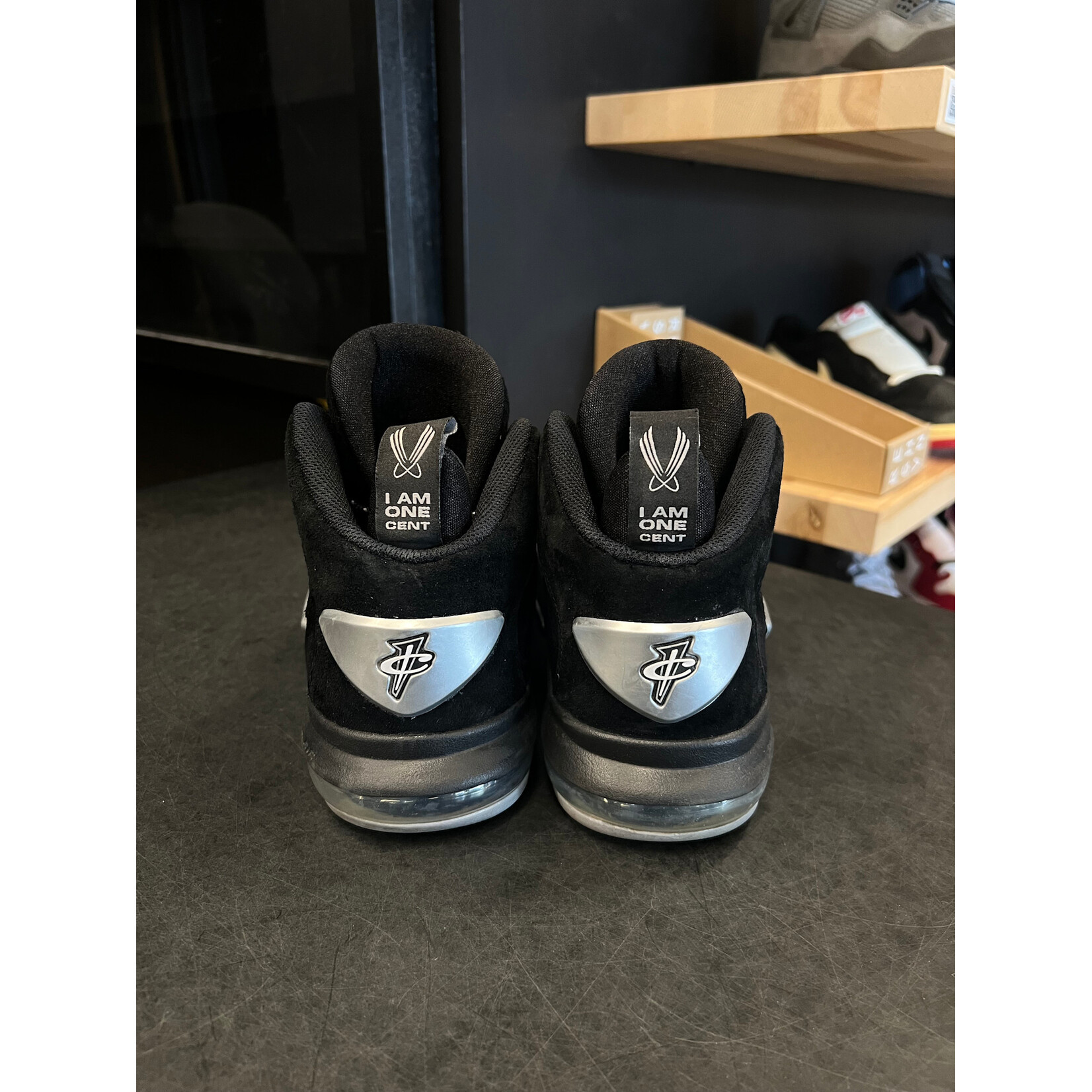 Nike Nike Penny 6 Black Metallic Silver Size 8, PREOWNED