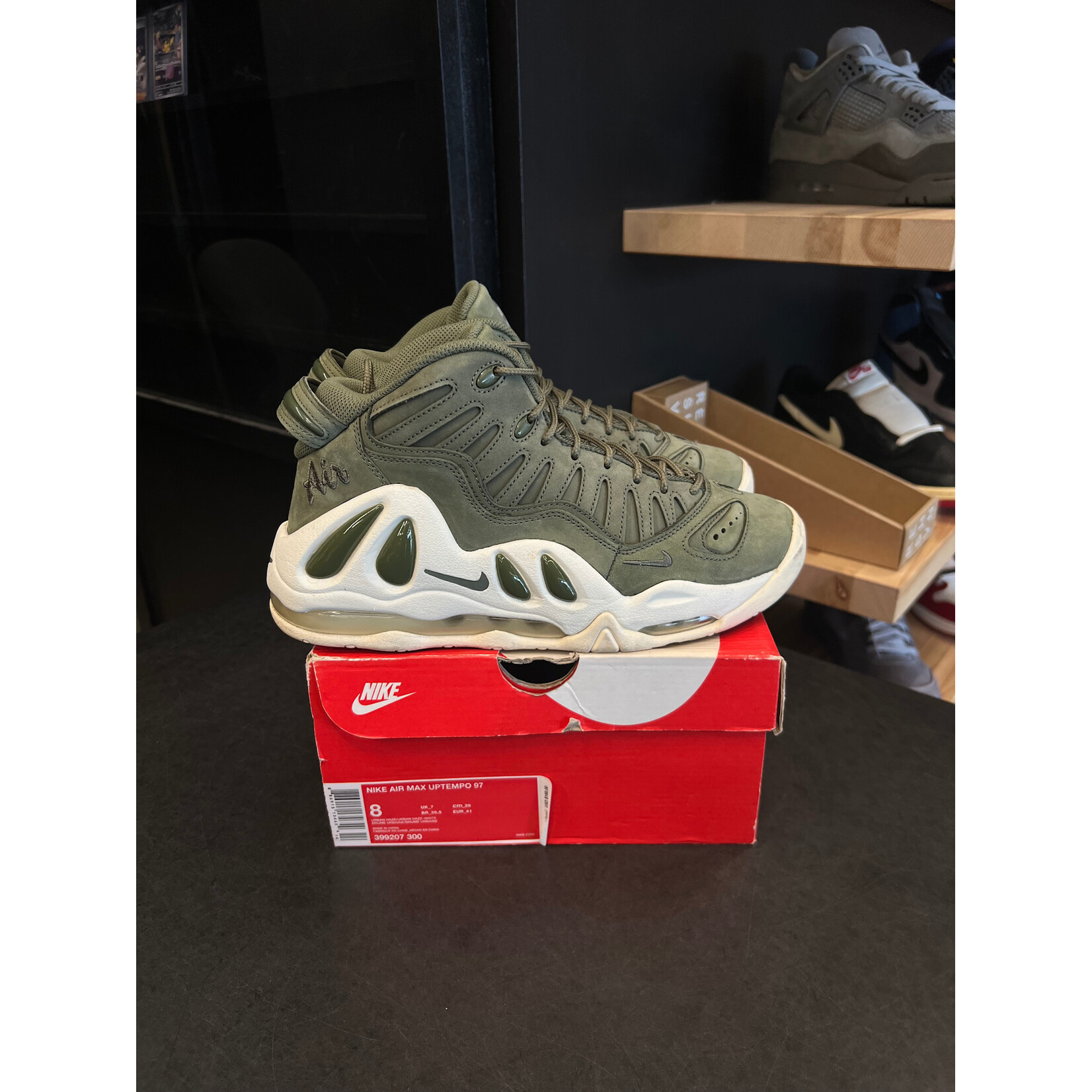 Nike Nike Air Max Uptempo 97 Urban Haze Size 8, PREOWNED