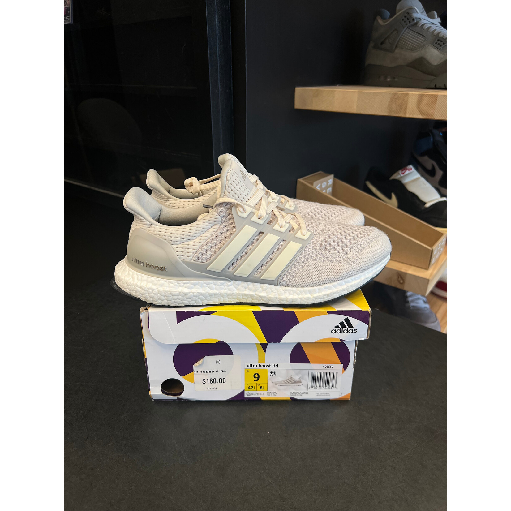 Adidas adidas Ultra Boost 1.0 Cream Chalk (2015) Size 9, PREOWNED