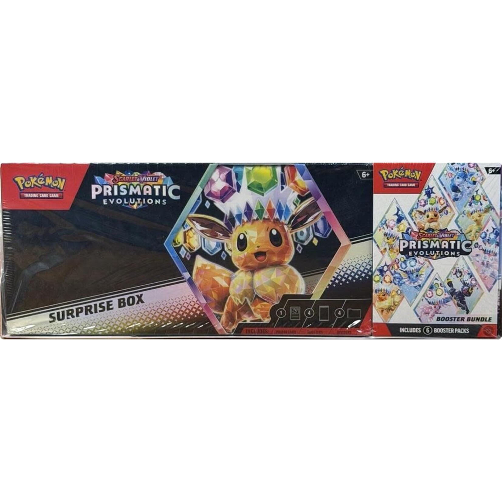 Pokémon Pokémon Prismatic Evolutions Booster Bundle + Surprise Box Bundle (Sam's Club) Pokemon
