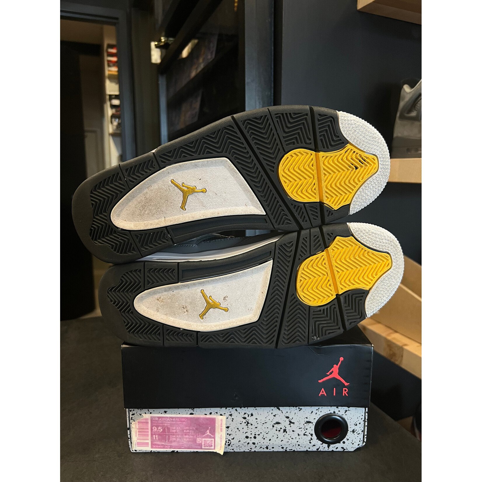 Jordan Jordan 4 Retro Cool Grey (2019) Size 9.5, PREOWNED