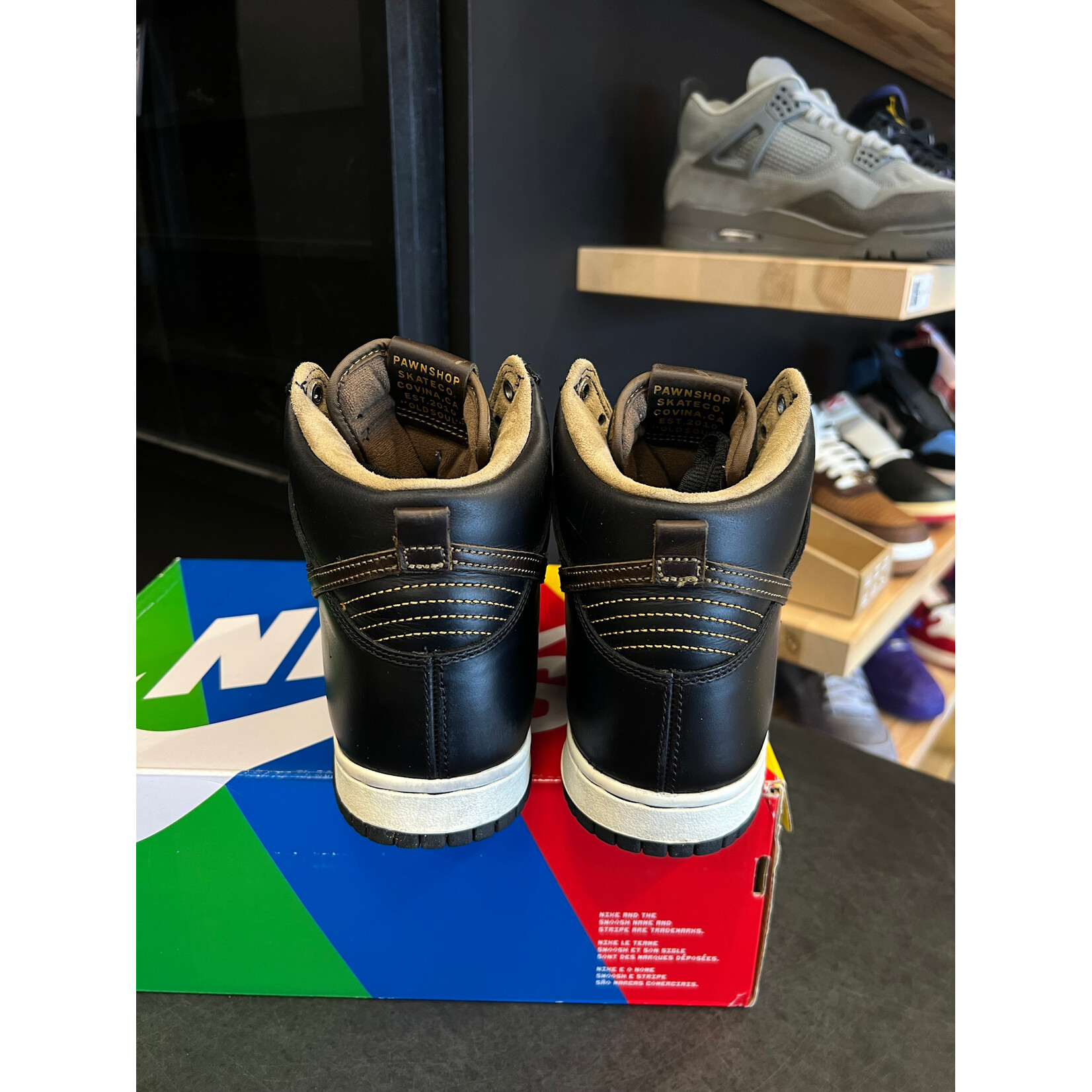 Nike Nike SB Dunk High Pawnshop Skate Co. Old Soul Size 8.5, PREOWNED