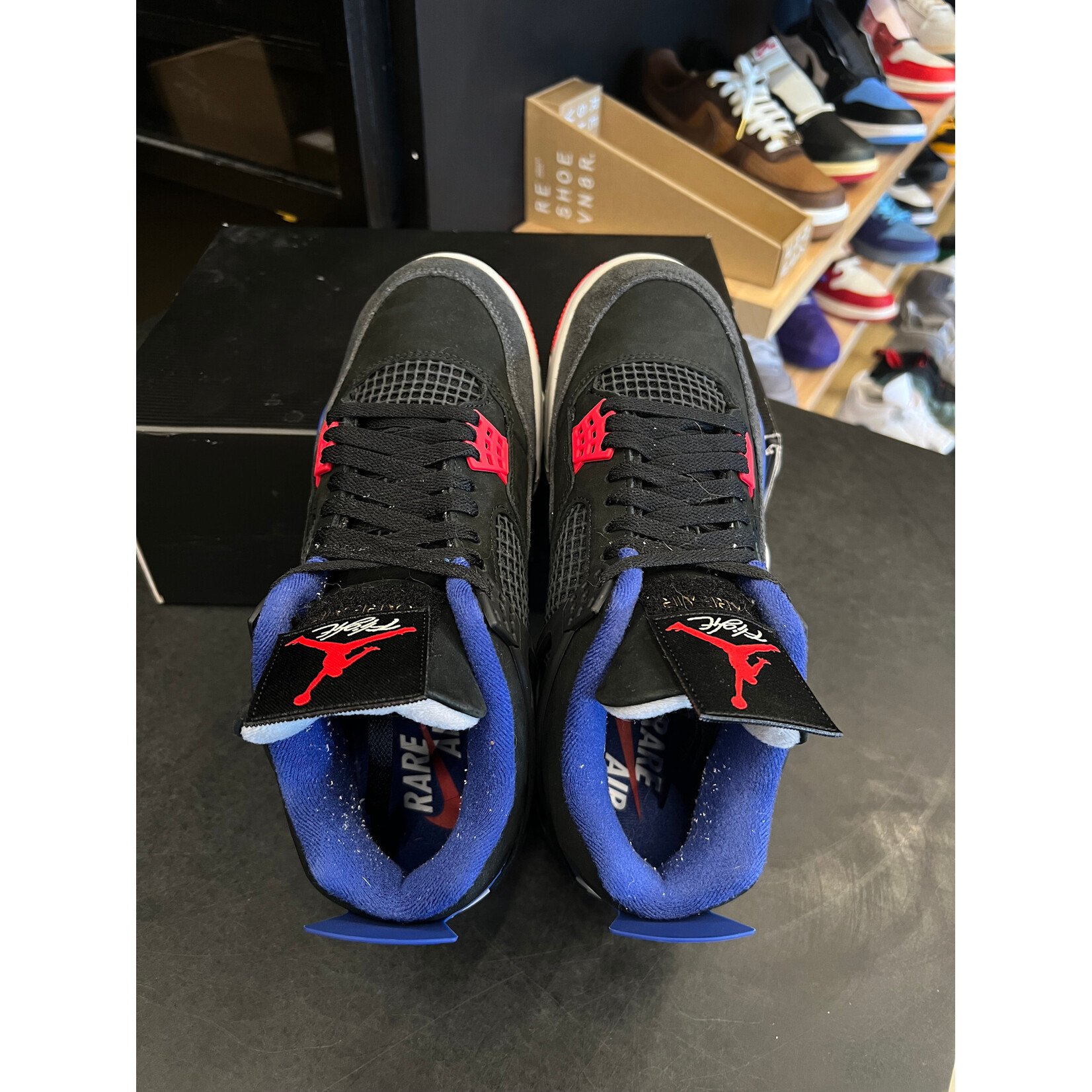 Jordan Jordan 4 Retro Rare Air (Gold Lettering) Size 10, PREOWNED