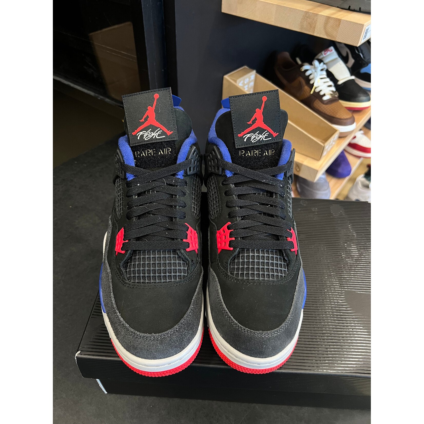 Jordan Jordan 4 Retro Rare Air (Gold Lettering) Size 10, PREOWNED