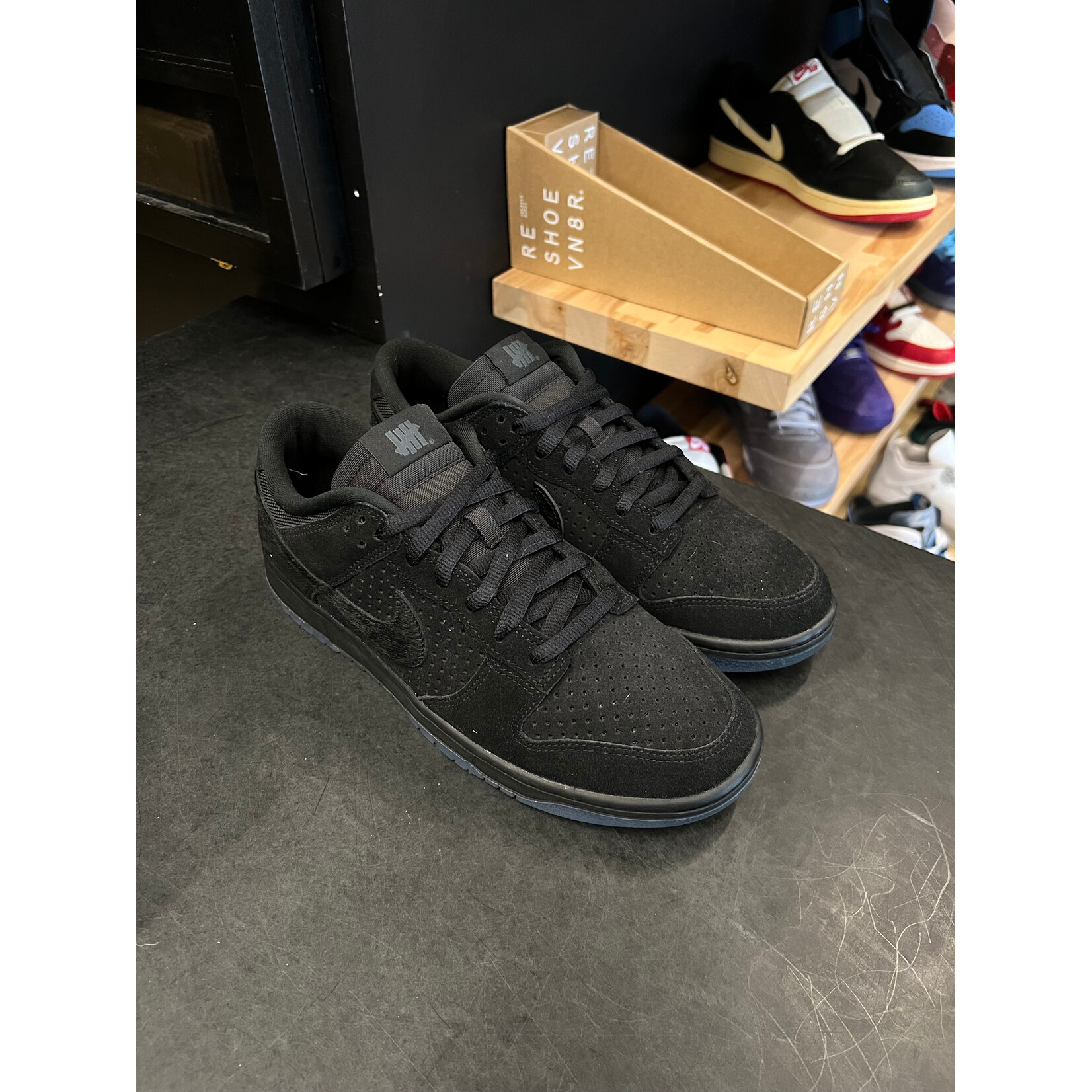 Nike Nike Dunk Low SP Undefeated 5 On It Black Size 10, PREOWNED