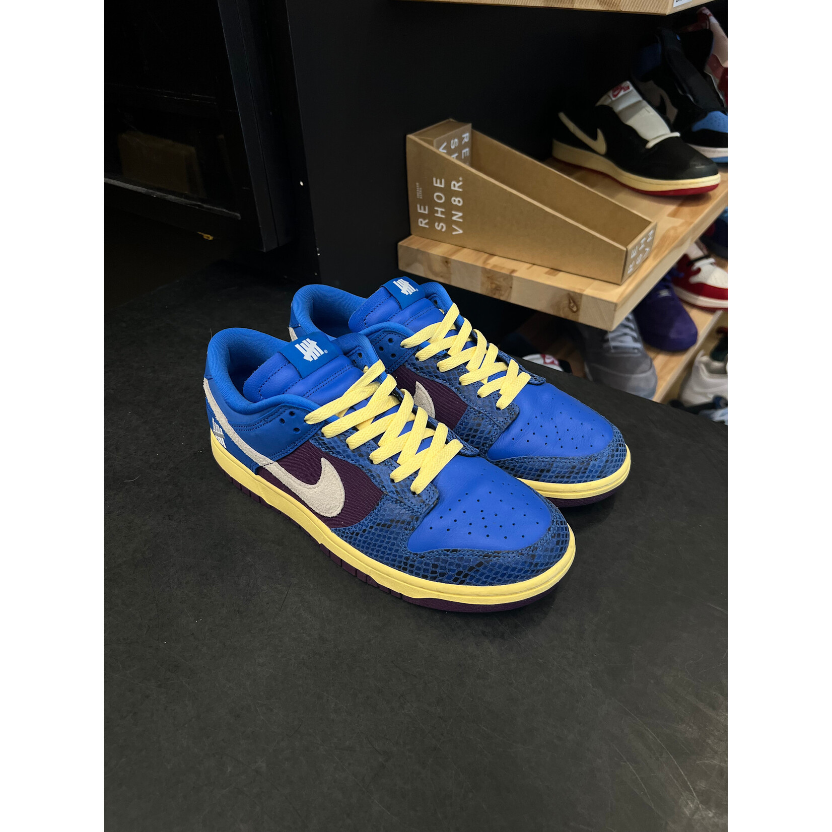 Nike Nike Dunk Low Undefeated 5 On It Dunk vs. AF1 Size 10, PREOWNED