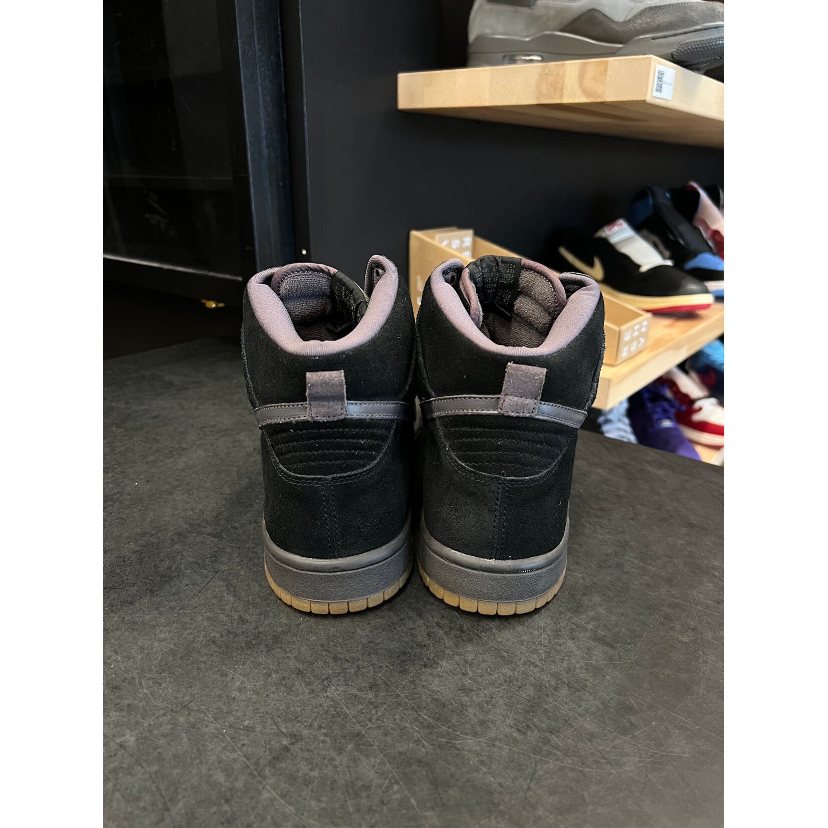 Nike Nike SB Dunk High Black Midnight Fog Size 10, PREOWNED