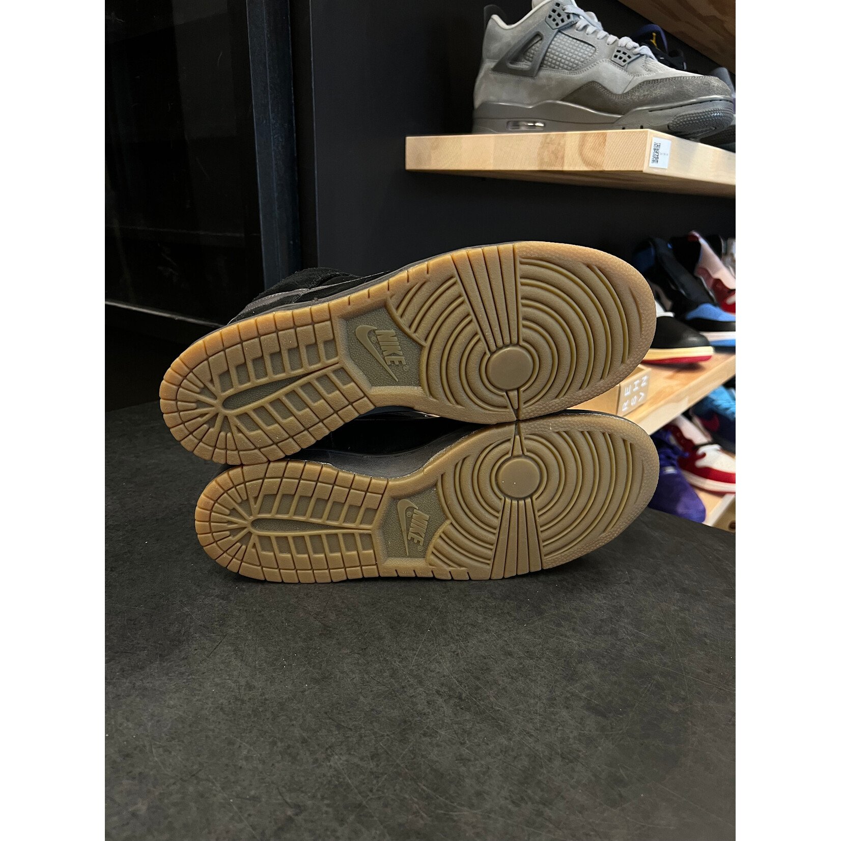 Nike Nike SB Dunk High Black Midnight Fog Size 10, PREOWNED