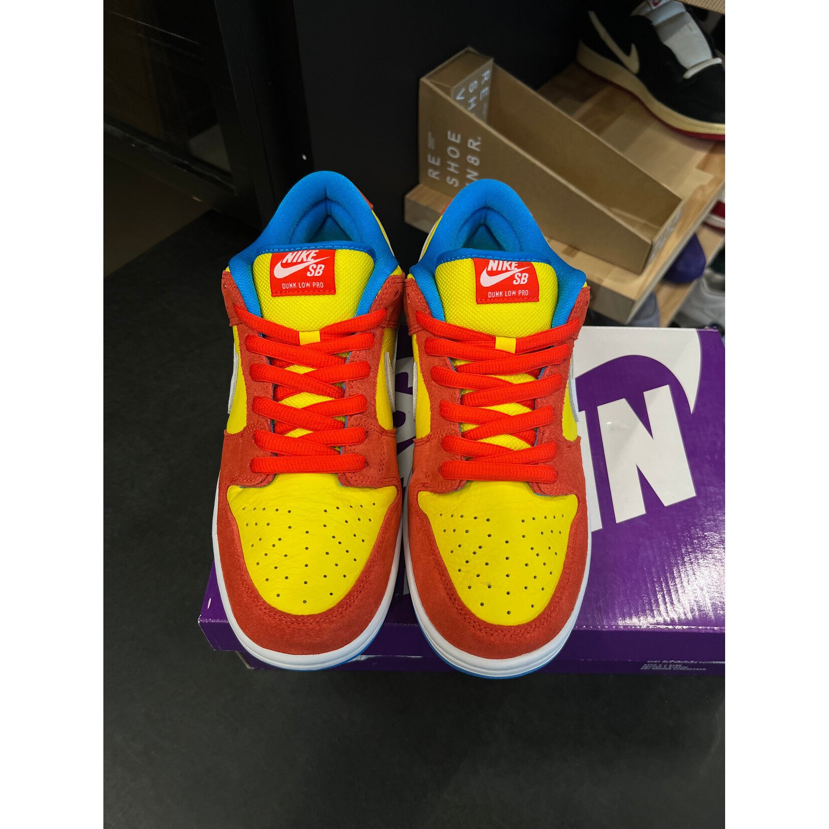 Nike Nike SB Dunk Low Pro Bart Simpson Size 10.5, PREOWNED