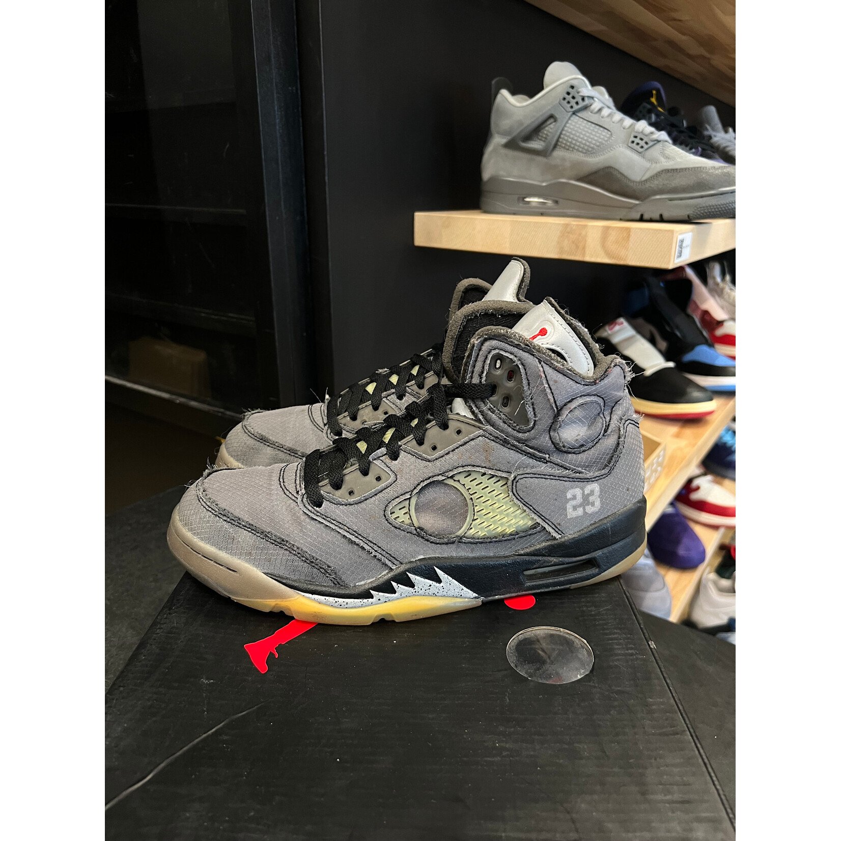 Jordan Jordan 5 Retro Off-White Muslin Size 8.5, PREOWNED