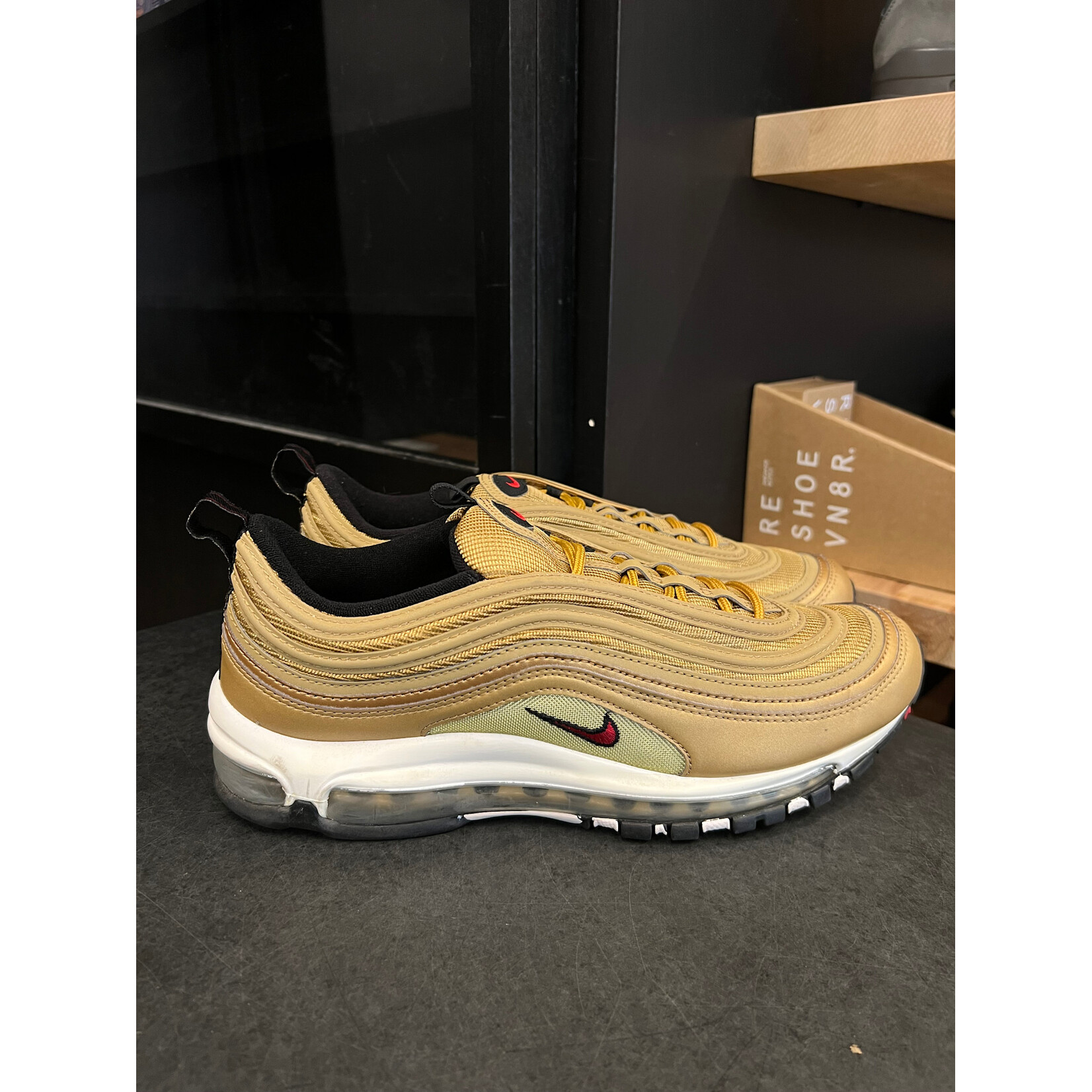Nike Nike Air Max 97 Metallic Gold (2017/2018) Size 10, PREOWNED