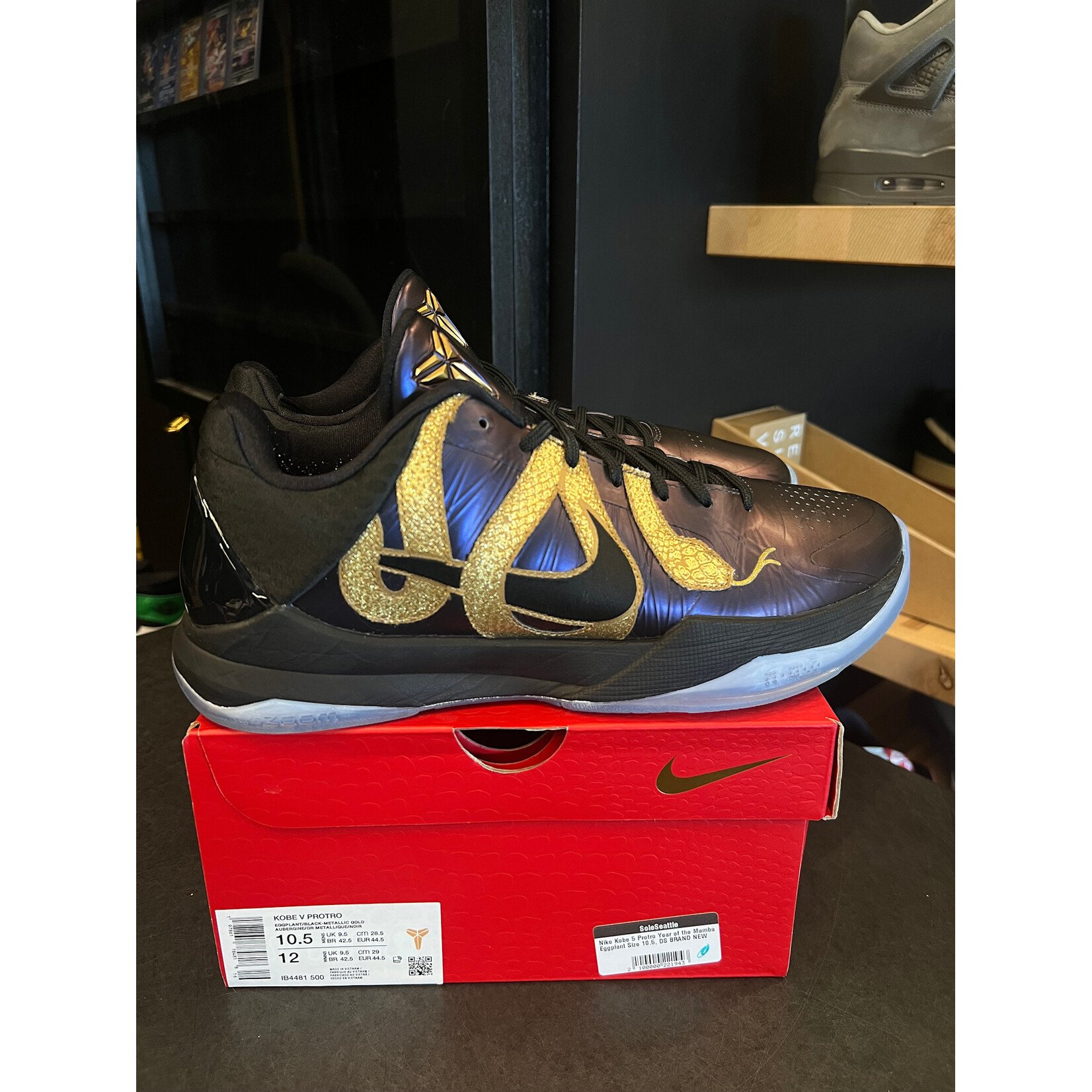 Nike Nike Kobe 5 Protro Year of the Mamba Eggplant Size 10.5, PREOWNED