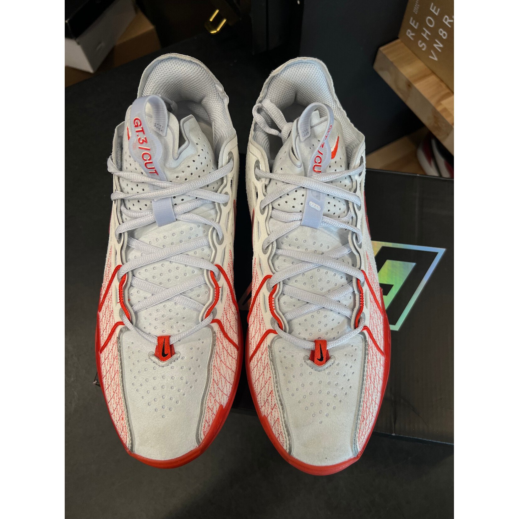 Nike Nike Air Zoom GT Cut 3 White Picante Red Size 9, PREOWNED