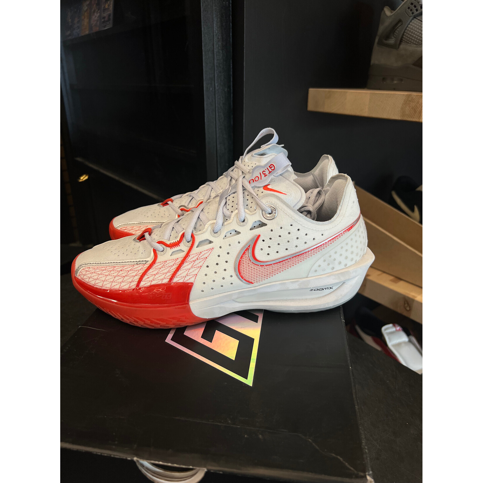 Nike Nike Air Zoom GT Cut 3 White Picante Red Size 9, PREOWNED