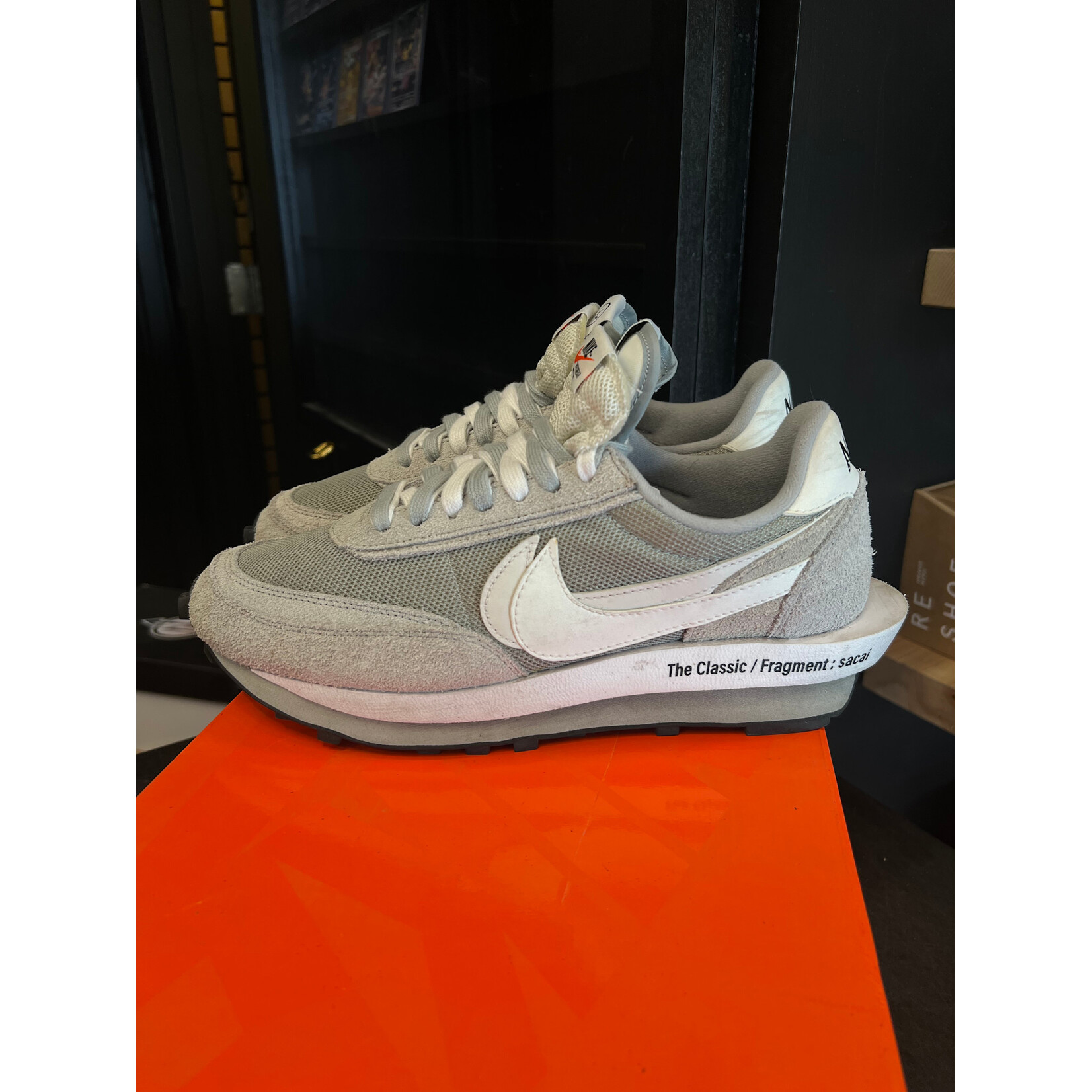 Nike Nike LD Waffle SF sacai Fragment Grey Size 9.5, PREOWNED