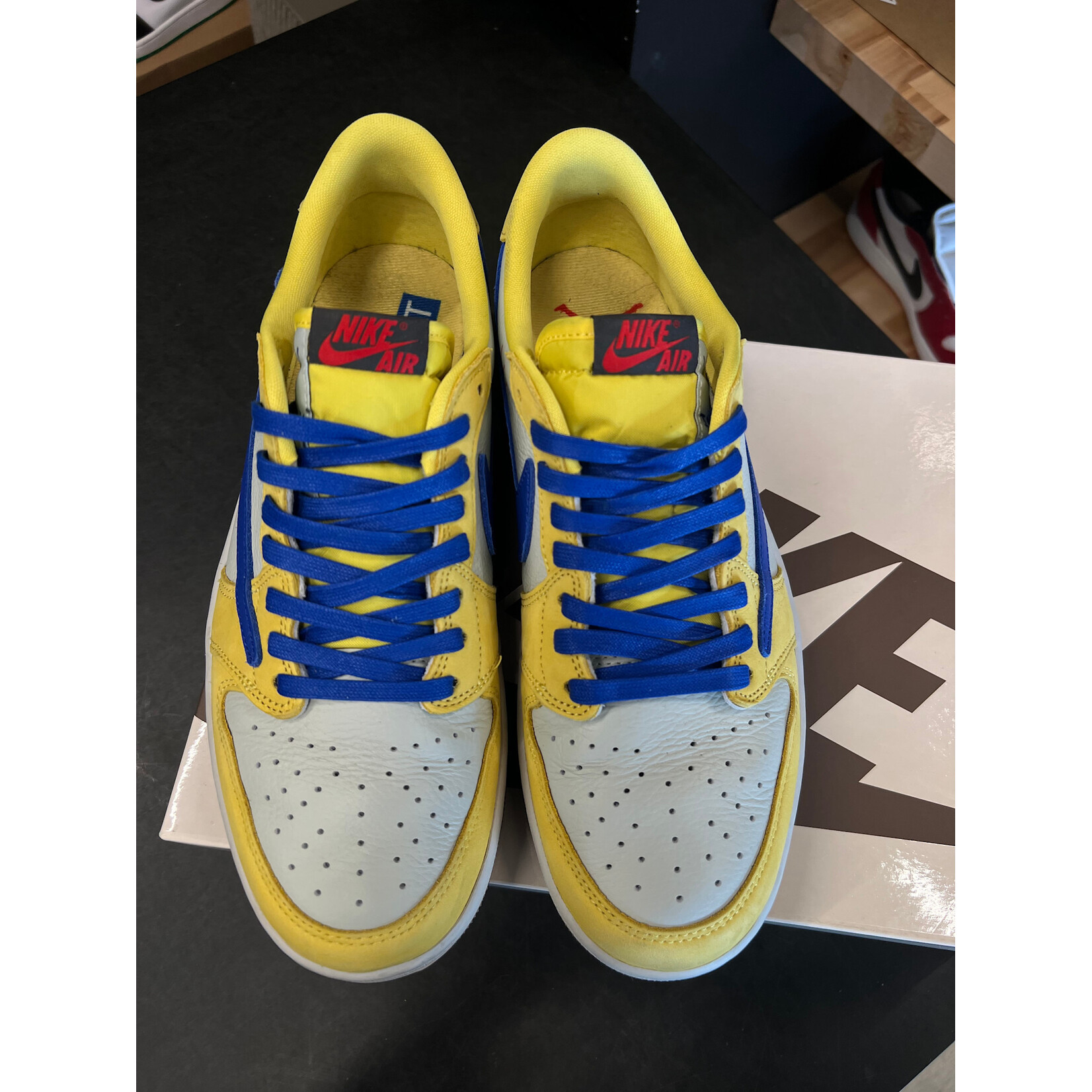 Jordan Jordan 1 Retro Low OG SP Travis Scott Canary (Women's) Size 11W, PREOWNED