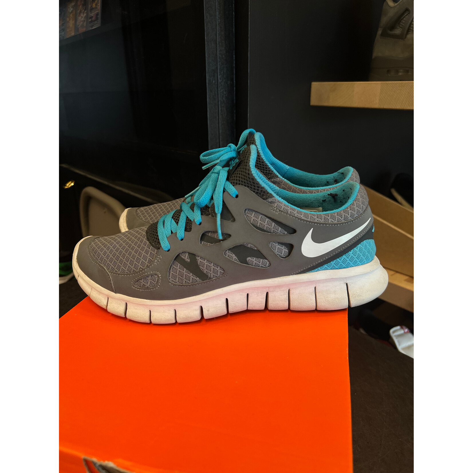 Nike Nike Free Run+ 2 'Cool Grey Blue' Size 9, PREOWNED