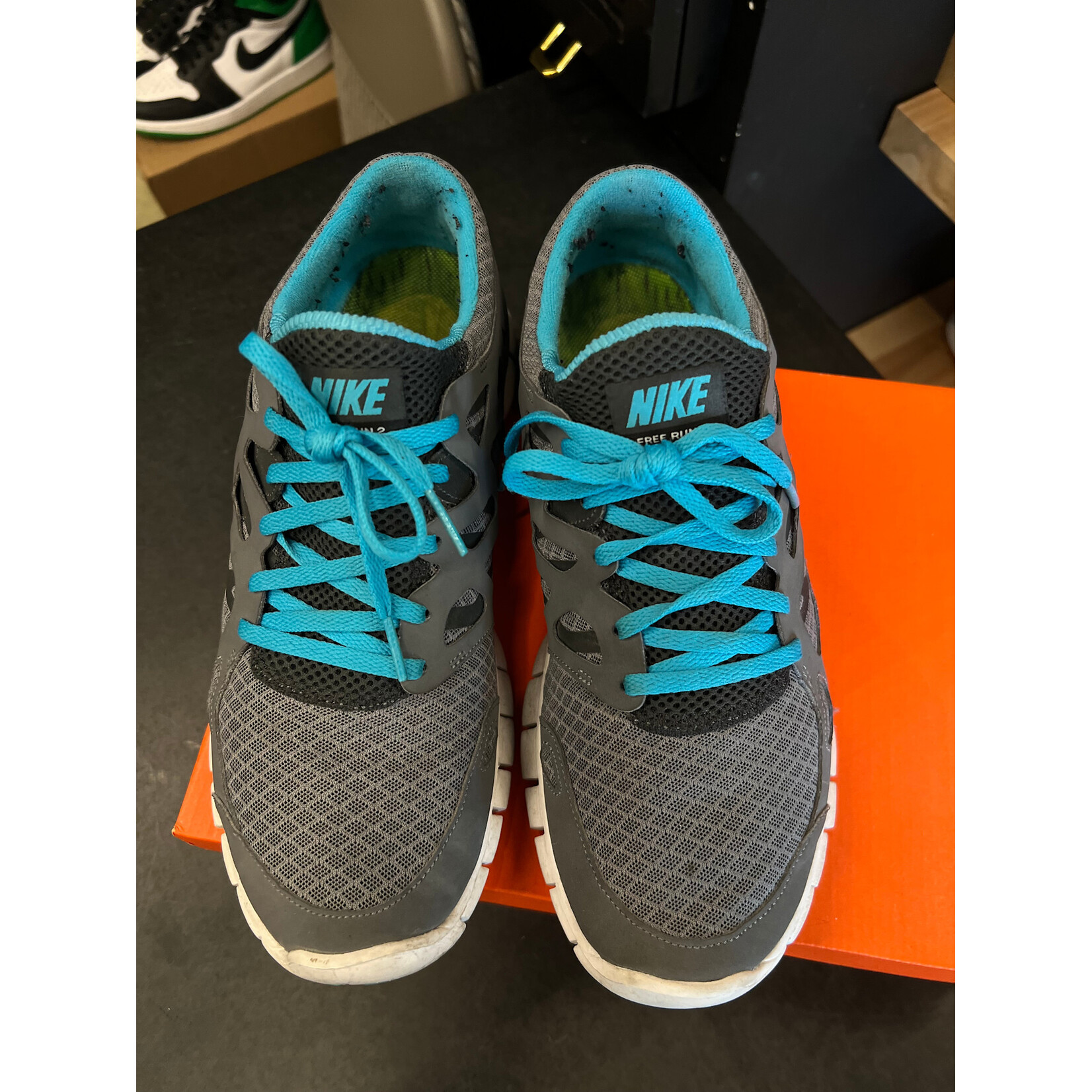 Nike Nike Free Run+ 2 'Cool Grey Blue' Size 9, PREOWNED